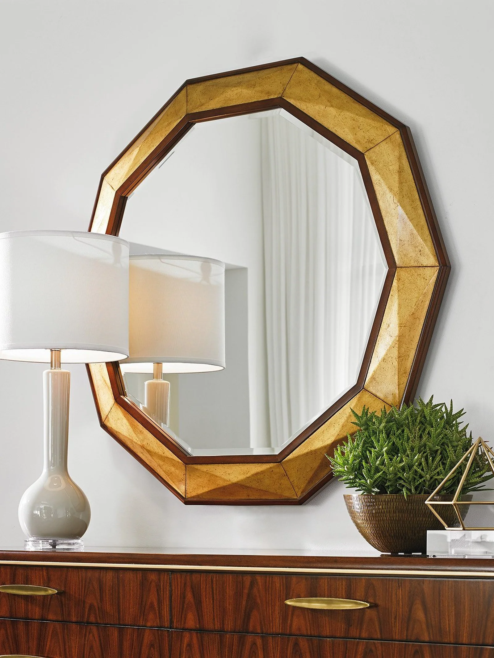 Lexington Take Five Savoy Round Mirror Clearance - Image 4