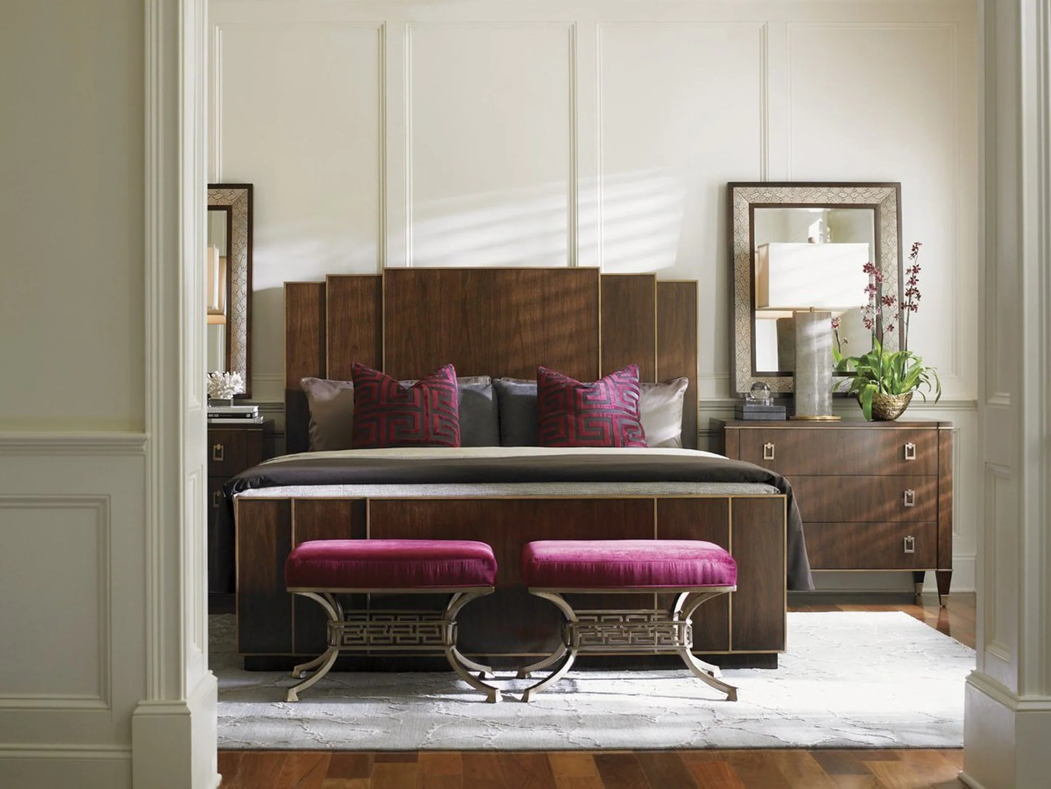 Lexington Tower Place Beldon Ottoman - Image 2