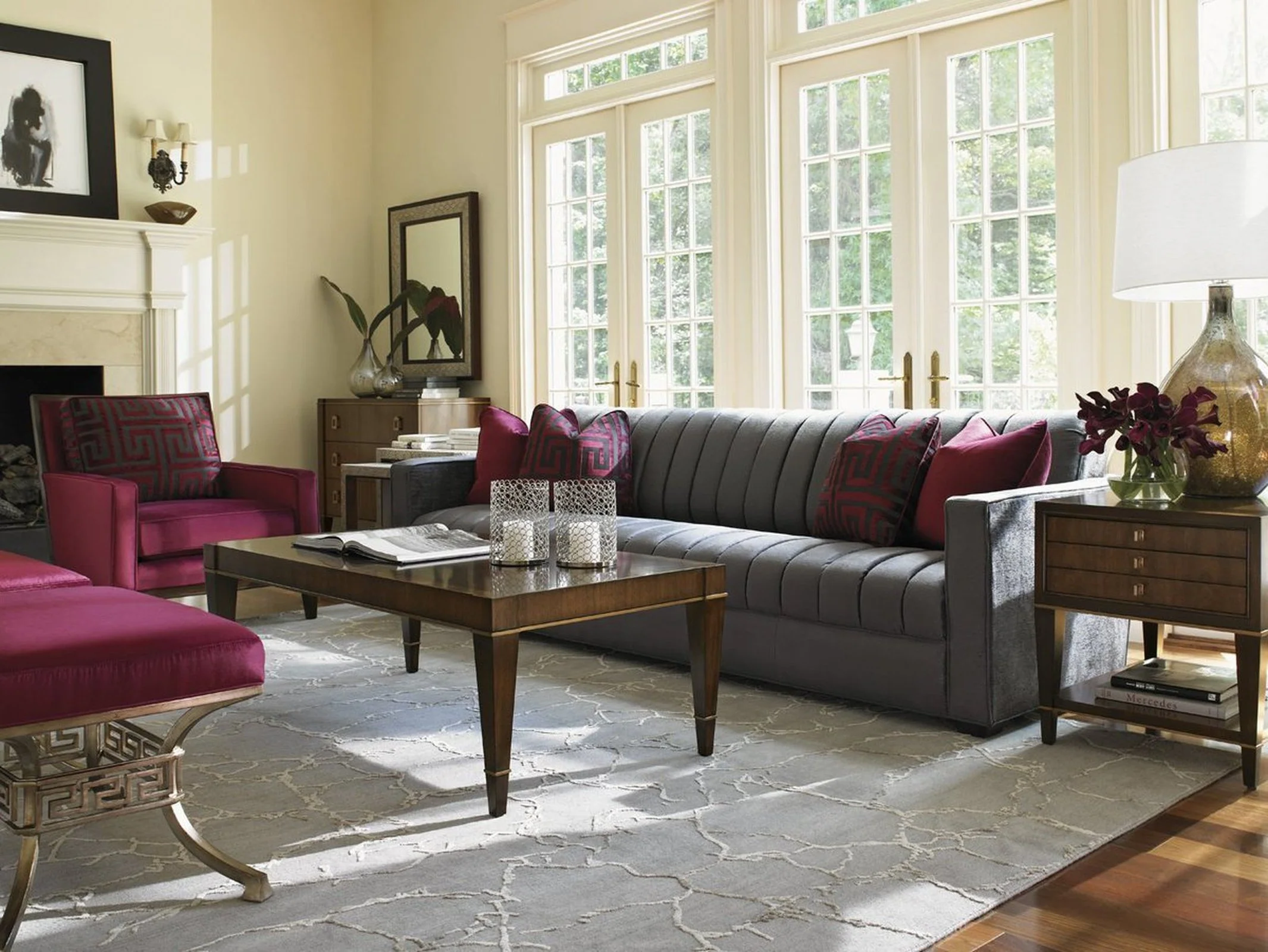 Lexington Tower Place Beldon Ottoman - Image 4