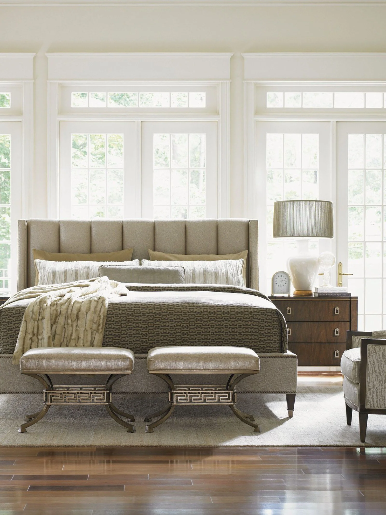 Lexington Tower Place Beldon Ottoman - Image 7