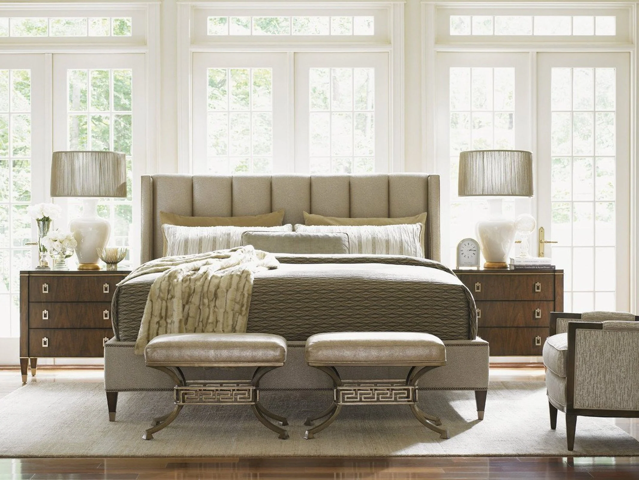 Lexington Tower Place Beldon Ottoman - Image 8