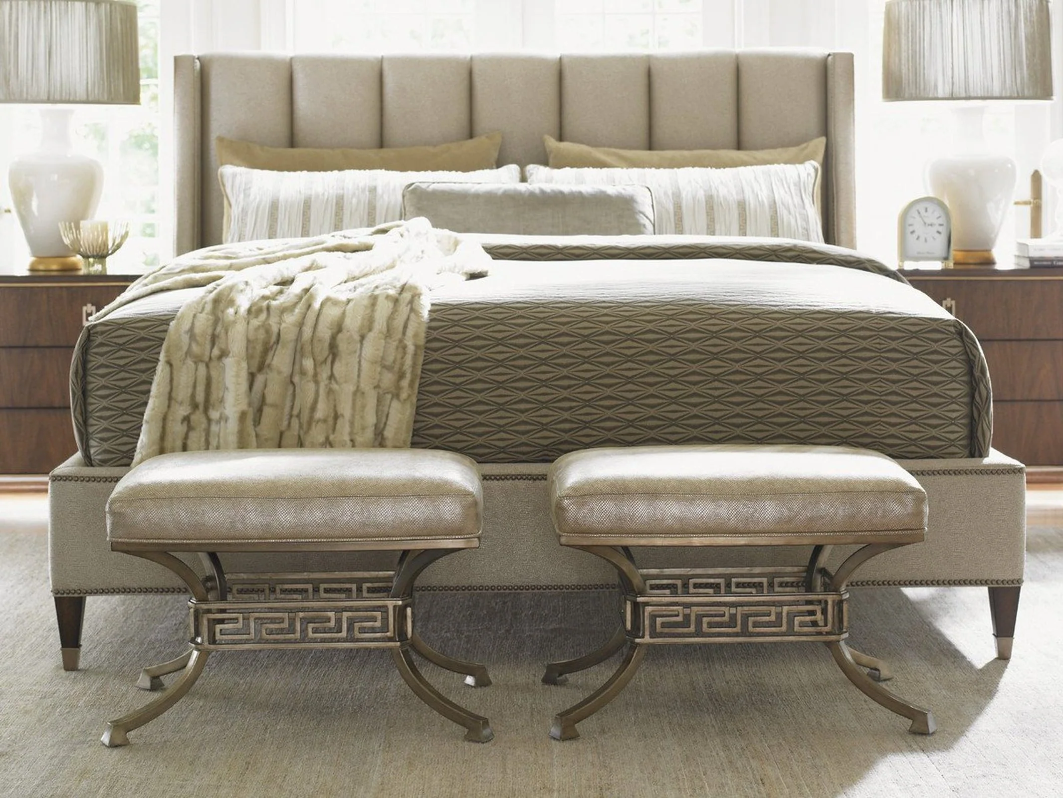 Lexington Tower Place Beldon Ottoman - Image 9