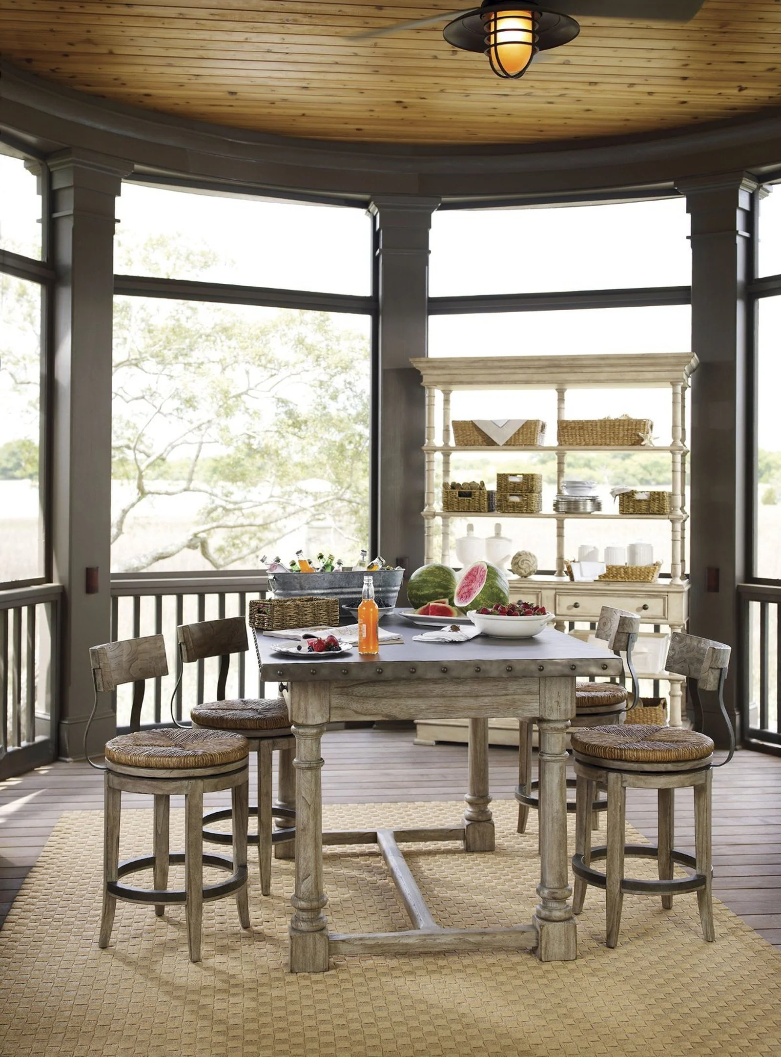 Lexington Twilight Bay Shelter Island Bistro Table - Image 2