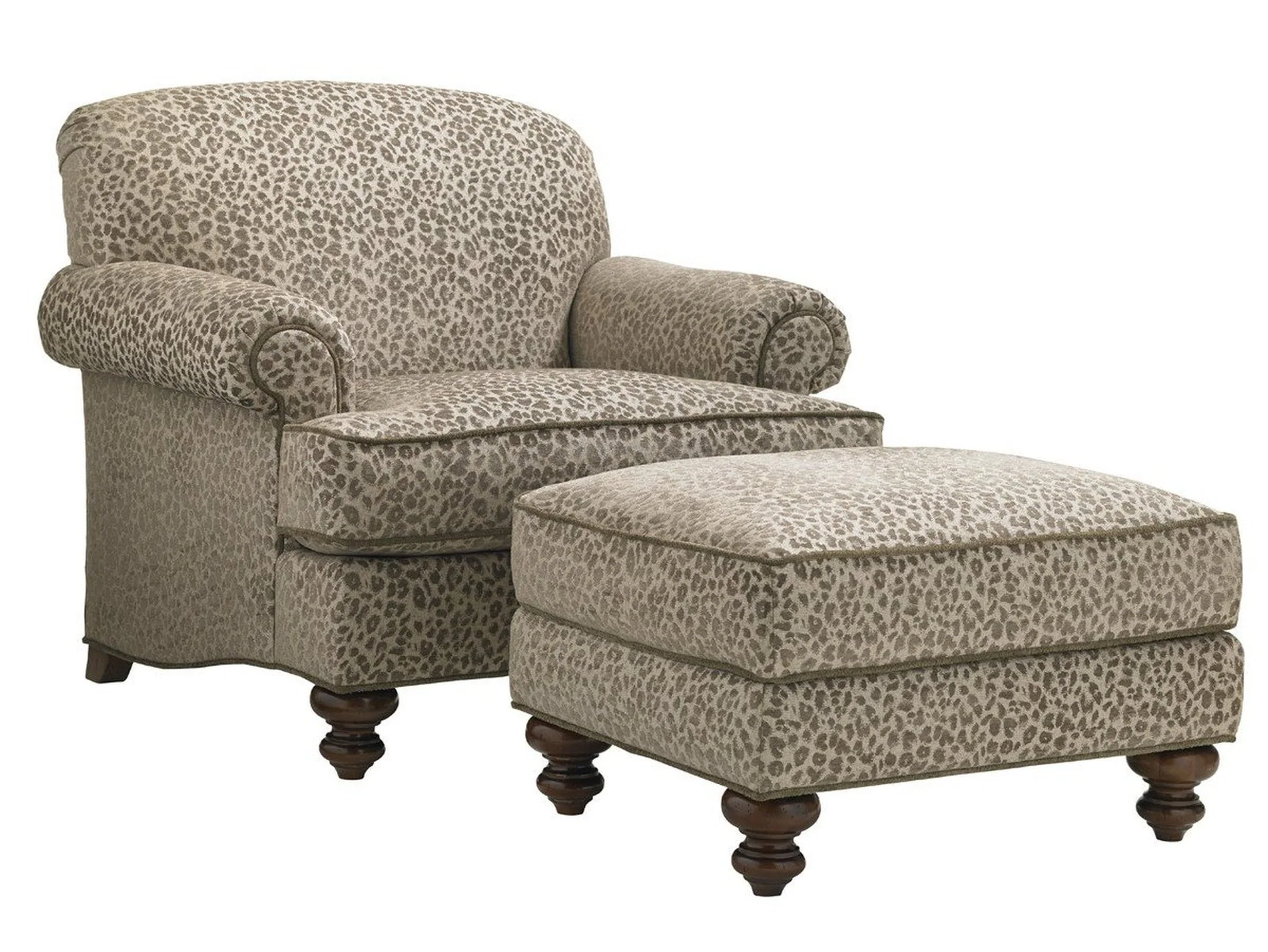 Lexington Upholstery Asbury Ottoman - Image 2