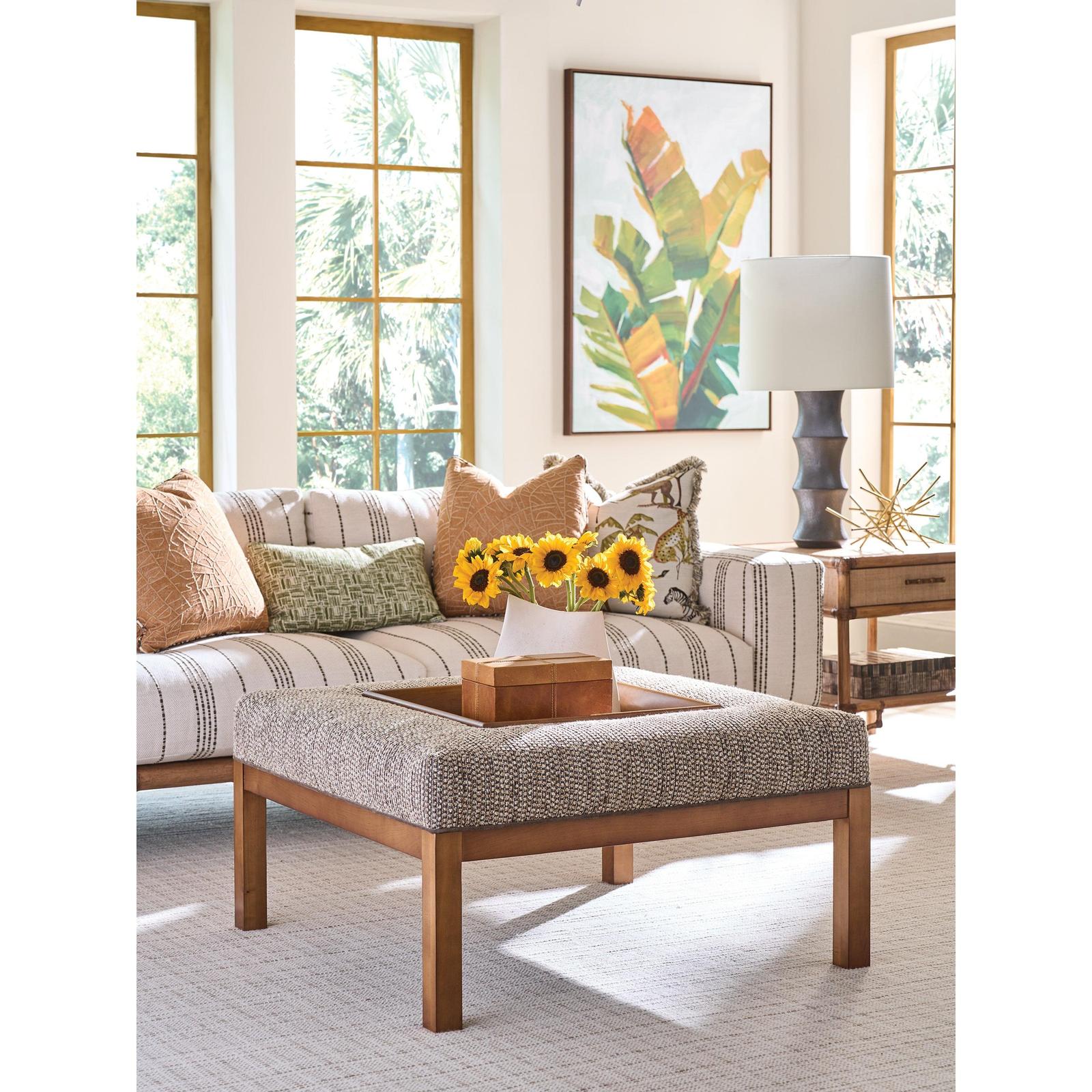 Lexington Upholstery Crandon Park Ottoman - Image 2