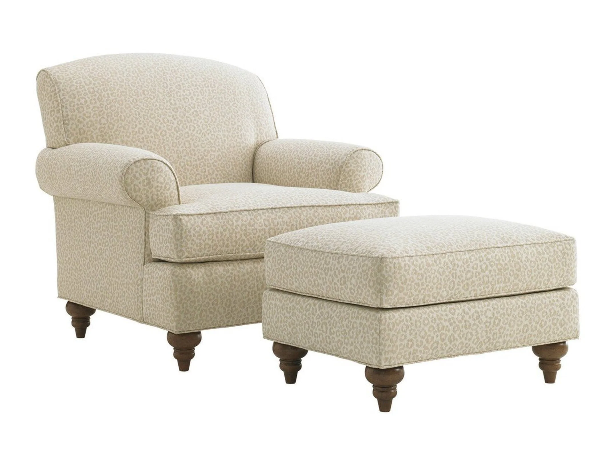 Lexington Upholstery Montgomery Ottoman - Image 2