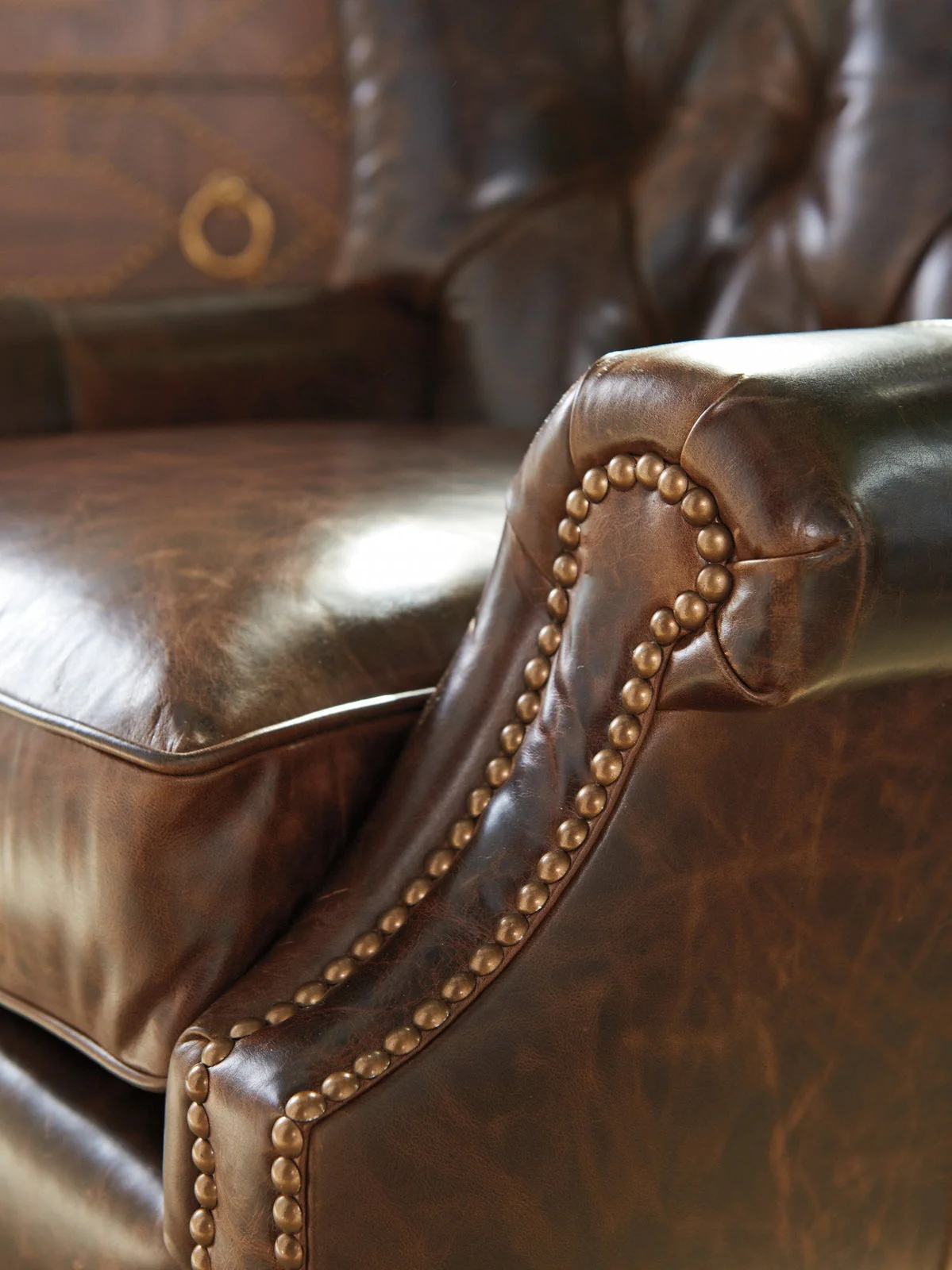 Lexington Upholstery Silverado Atwater Leather Chair - Image 4