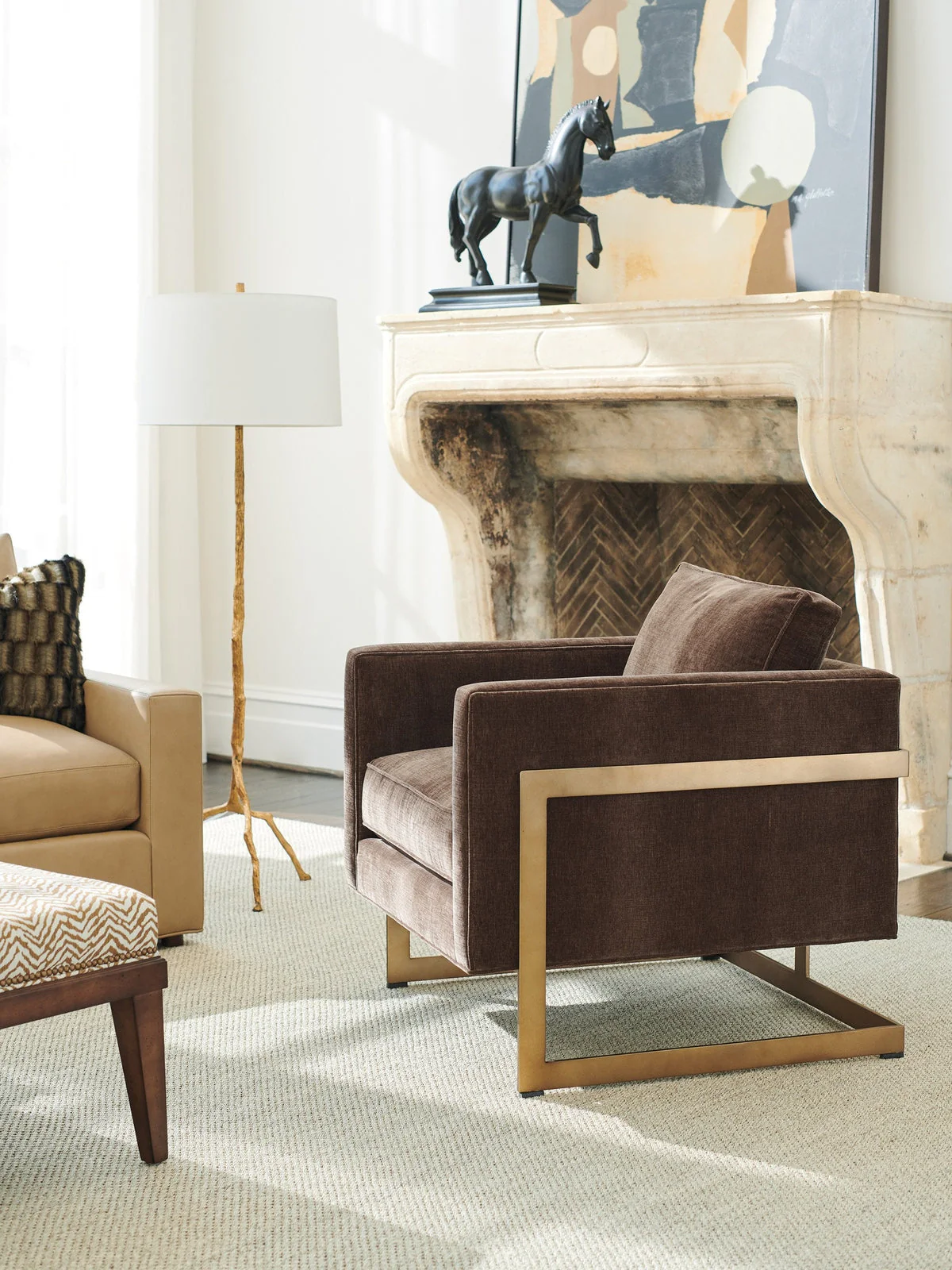 Lexington Upholstery Silverado Wintrop Chair - Image 3