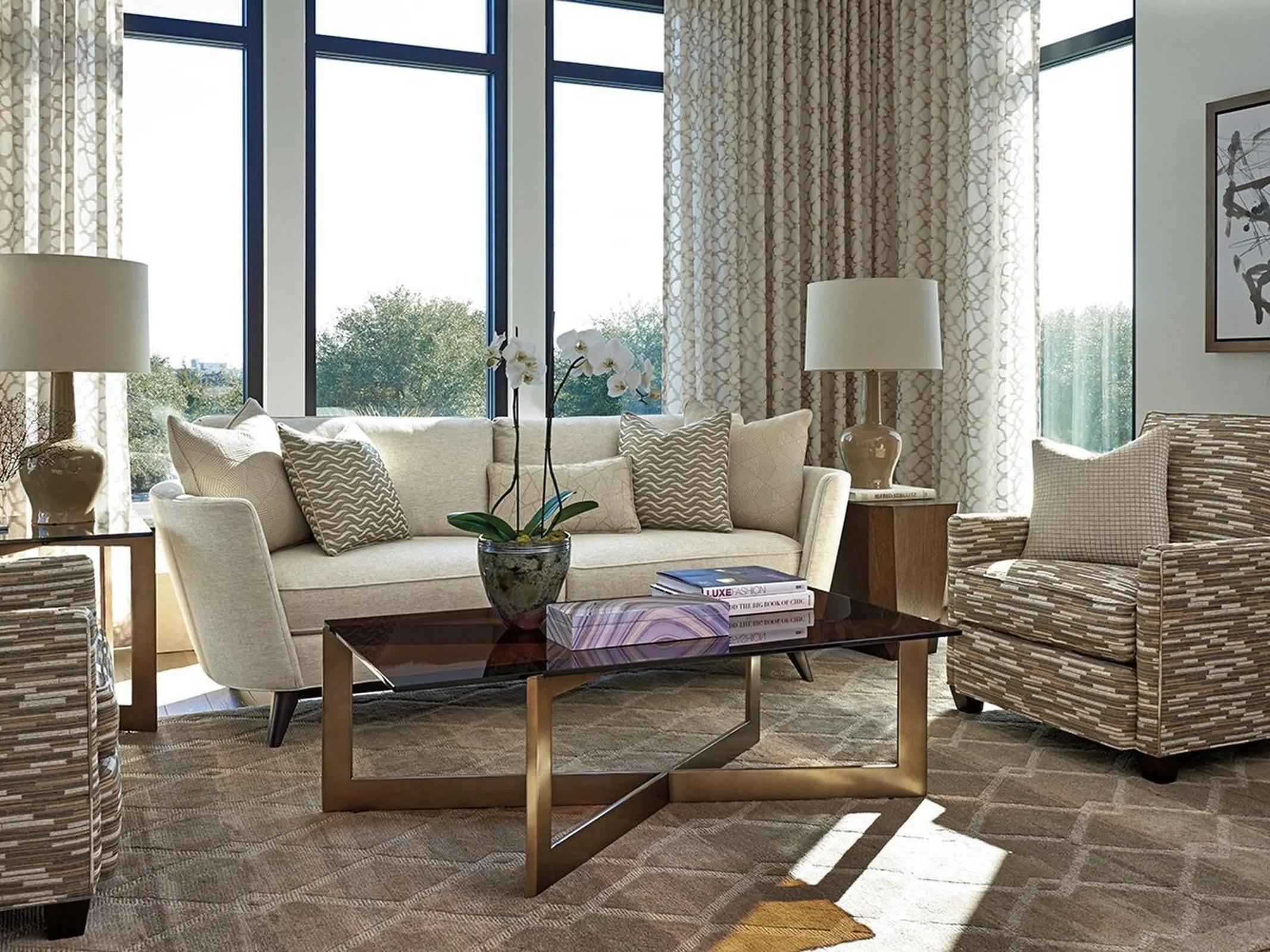 Lexington Zavala Aperture Cocktail Table Clearance - Image 2