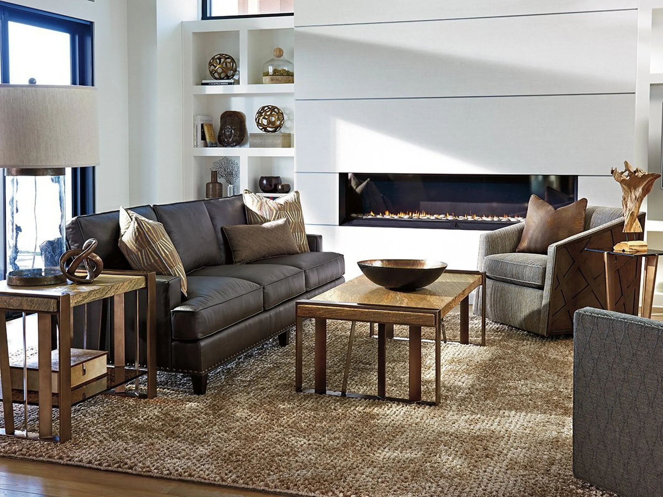 Lexington Zavala Intersect Cocktail Table Clearance - Image 3