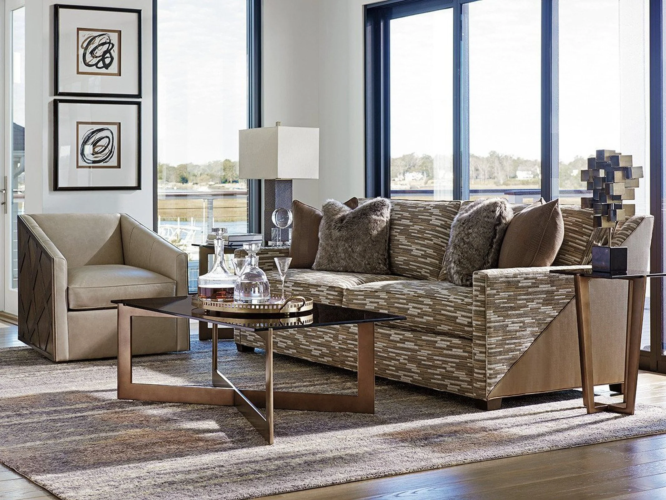 Lexington Zavala Wright Sofa - Image 4