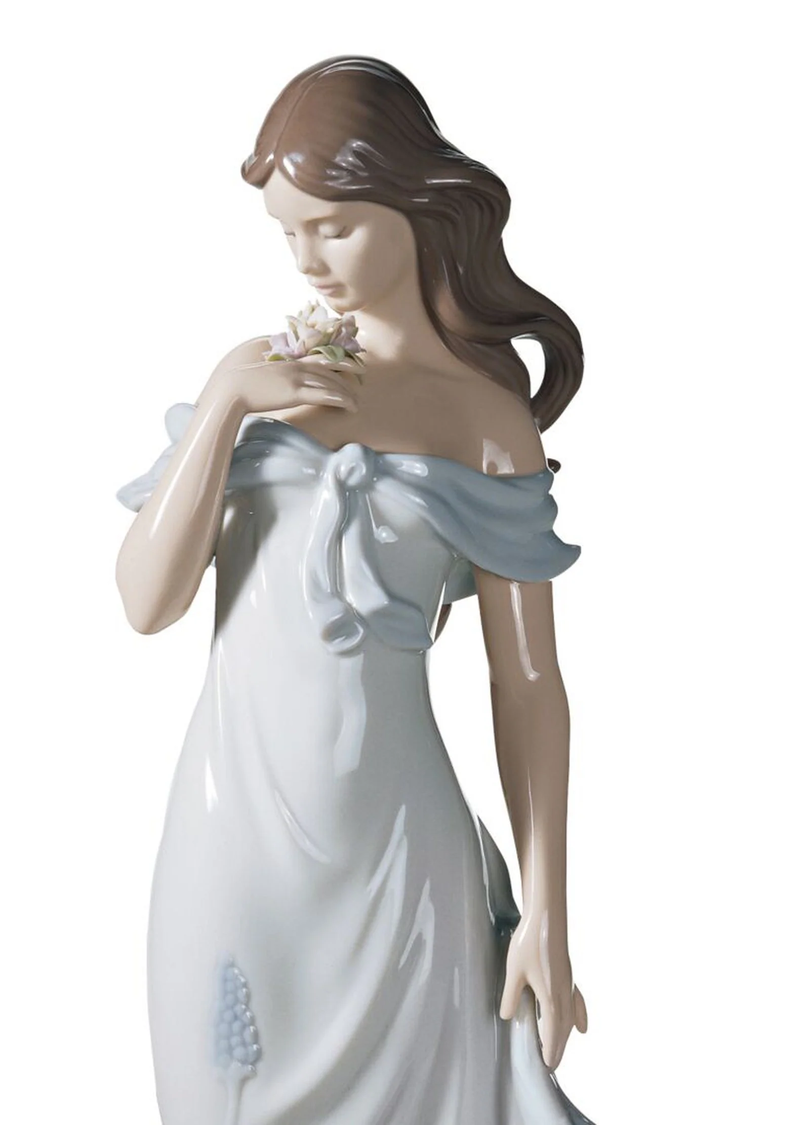 Lladro A Flower's Whisper Woman Figurine - Image 2