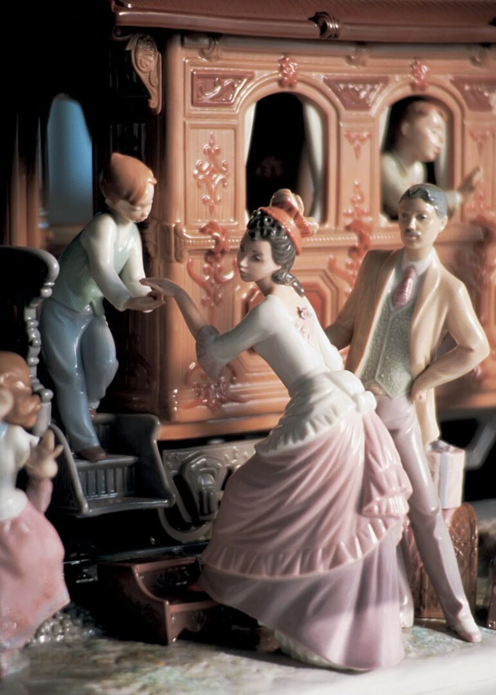 Lladro A Grand Adventure Train Sculpture - Limited Edition - Image 9