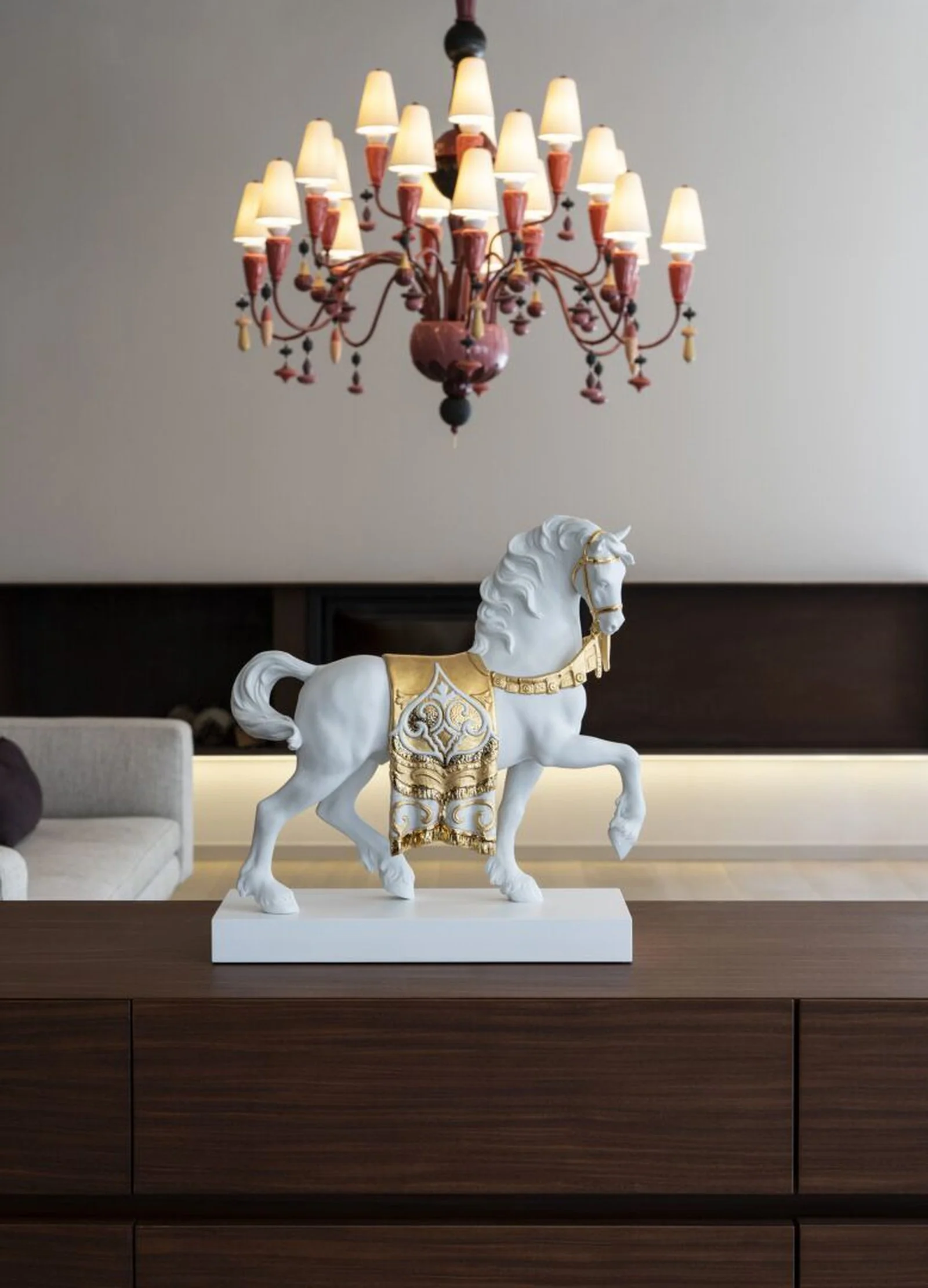 Lladro A Regal Steed Horse Sculpture - Image 5