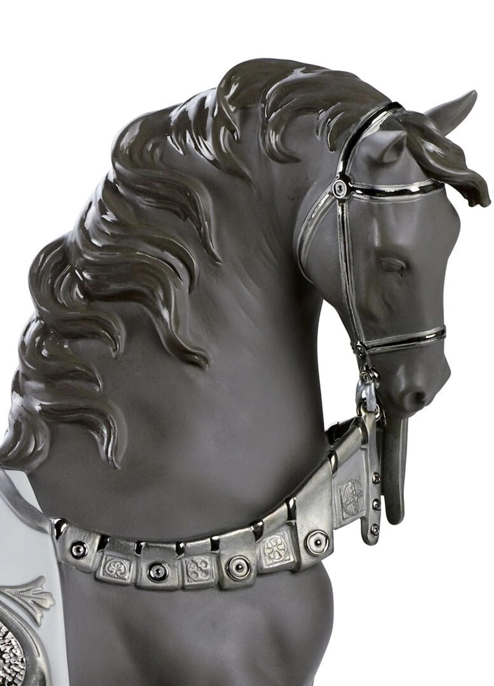 Lladro A Regal Steed Horse Sculpture - Image 7