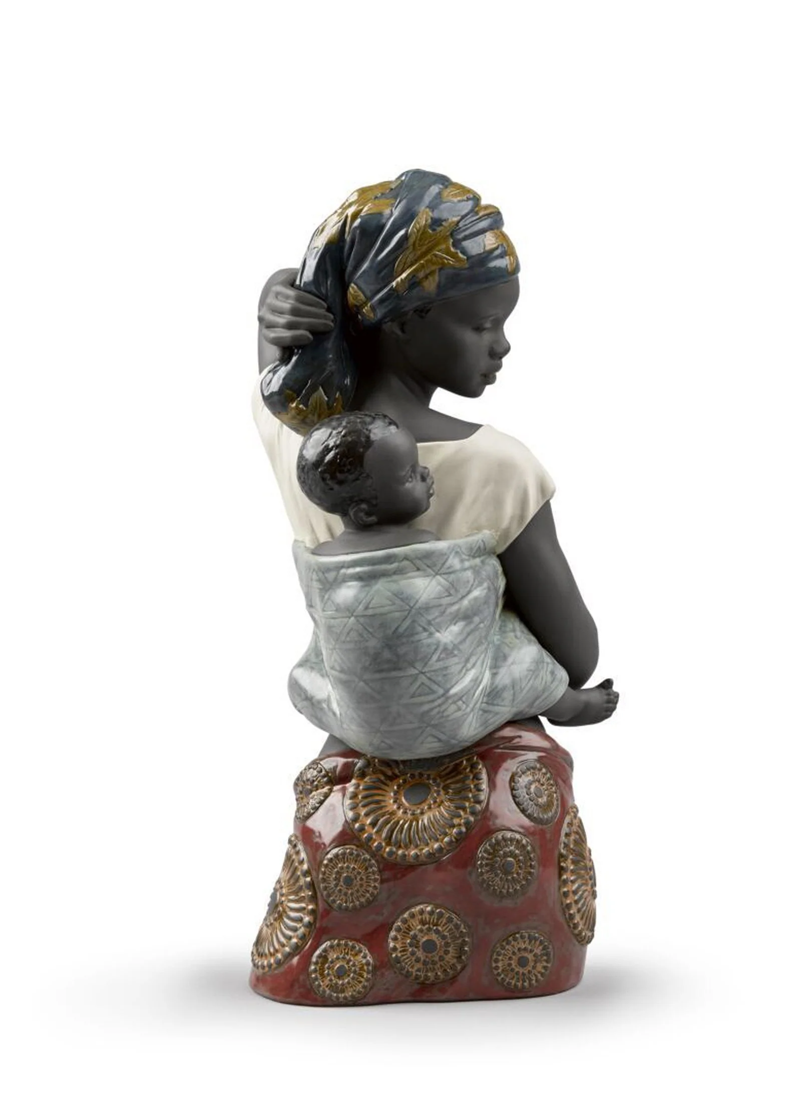 Lladro African Bond Mother Figurine - Image 2