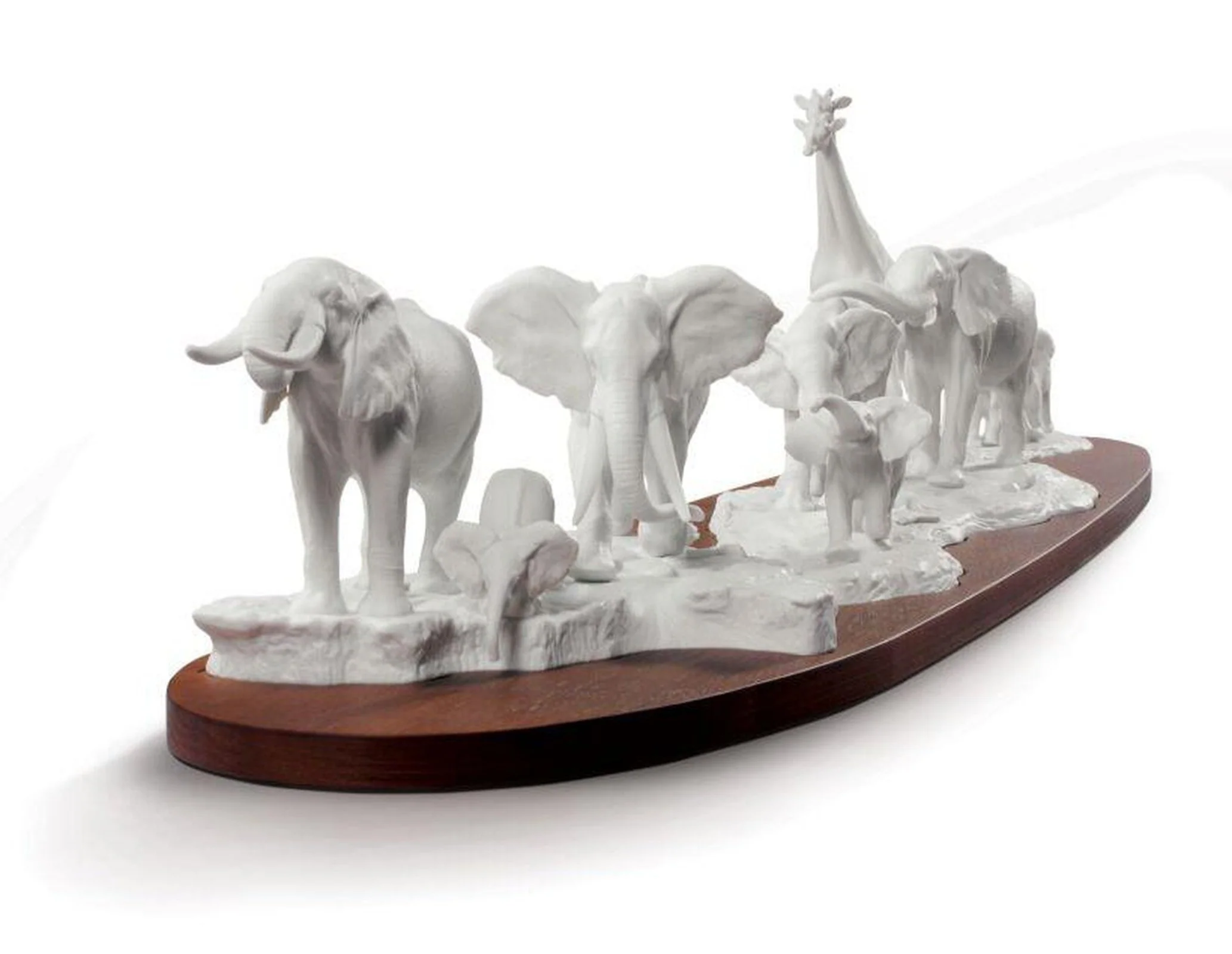 Lladro African Savannah Wild Animals Sculpture - Image 7