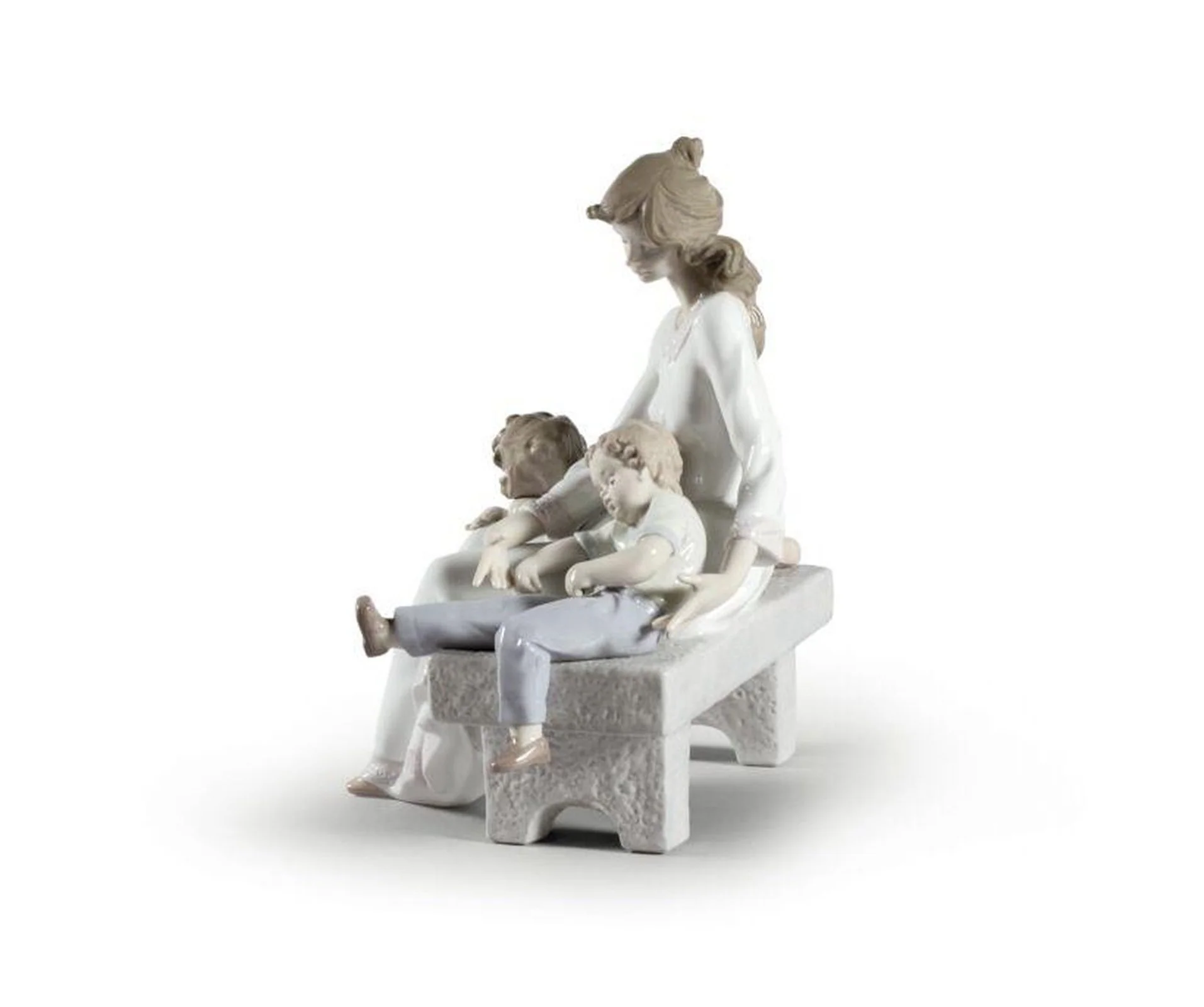 Lladro An Afternoon Nap Mother Figurine - Image 2