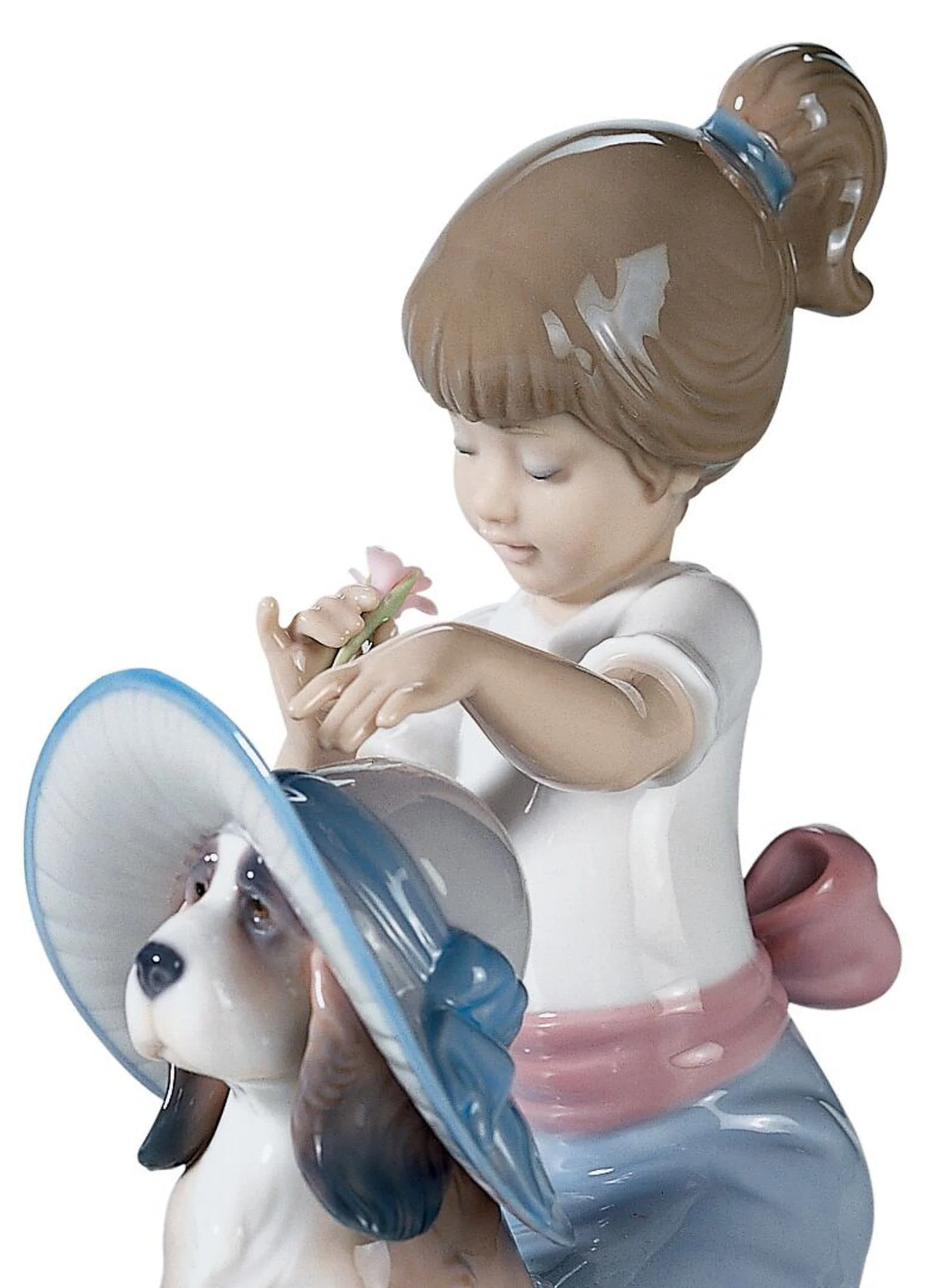 Lladro An Elegant Touch Girl Figurine - Image 3