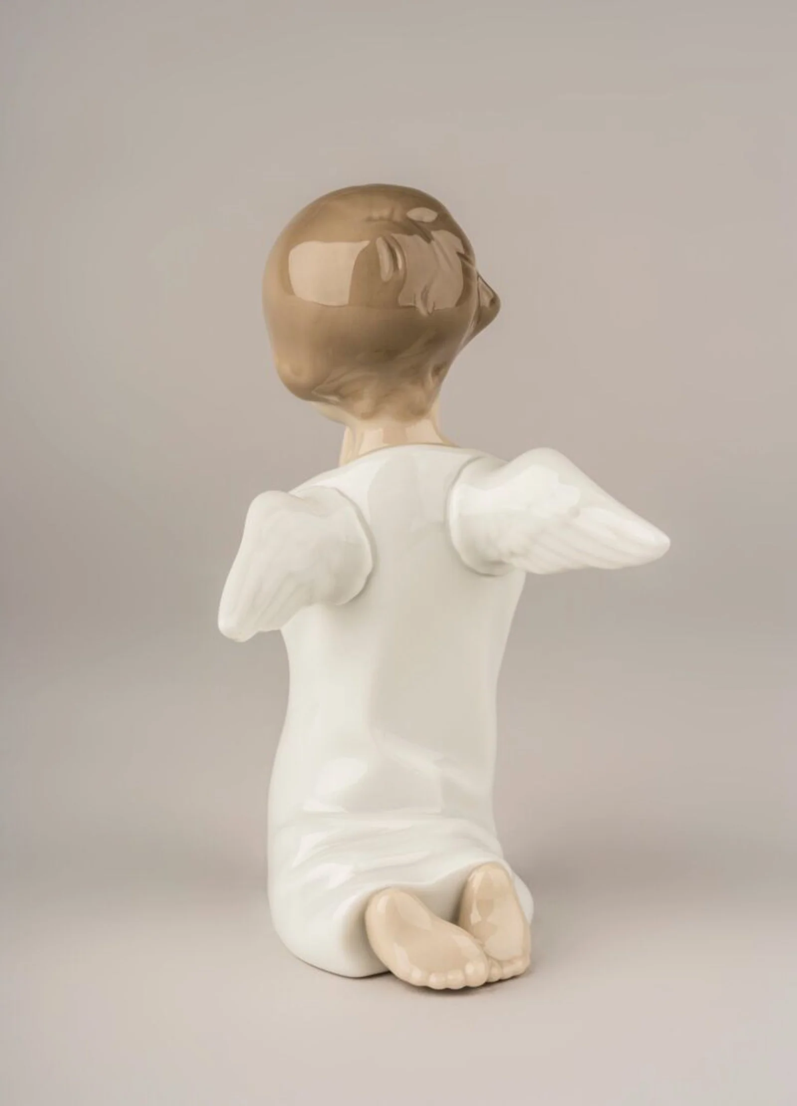Lladro Angel Praying Figurine - Image 5