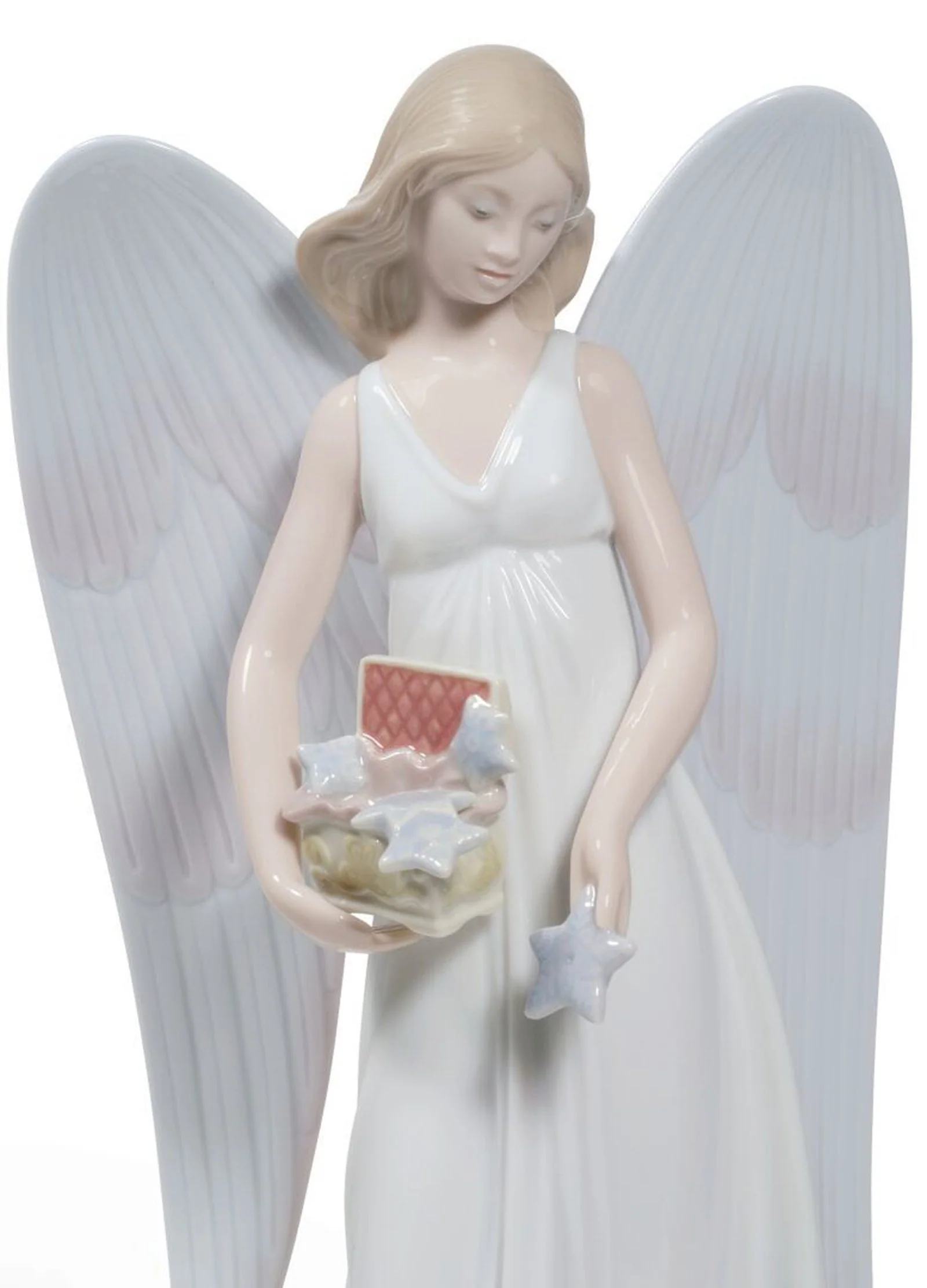 Lladro Angelic Stars Tree Topper Christmas Ornament - Image 2
