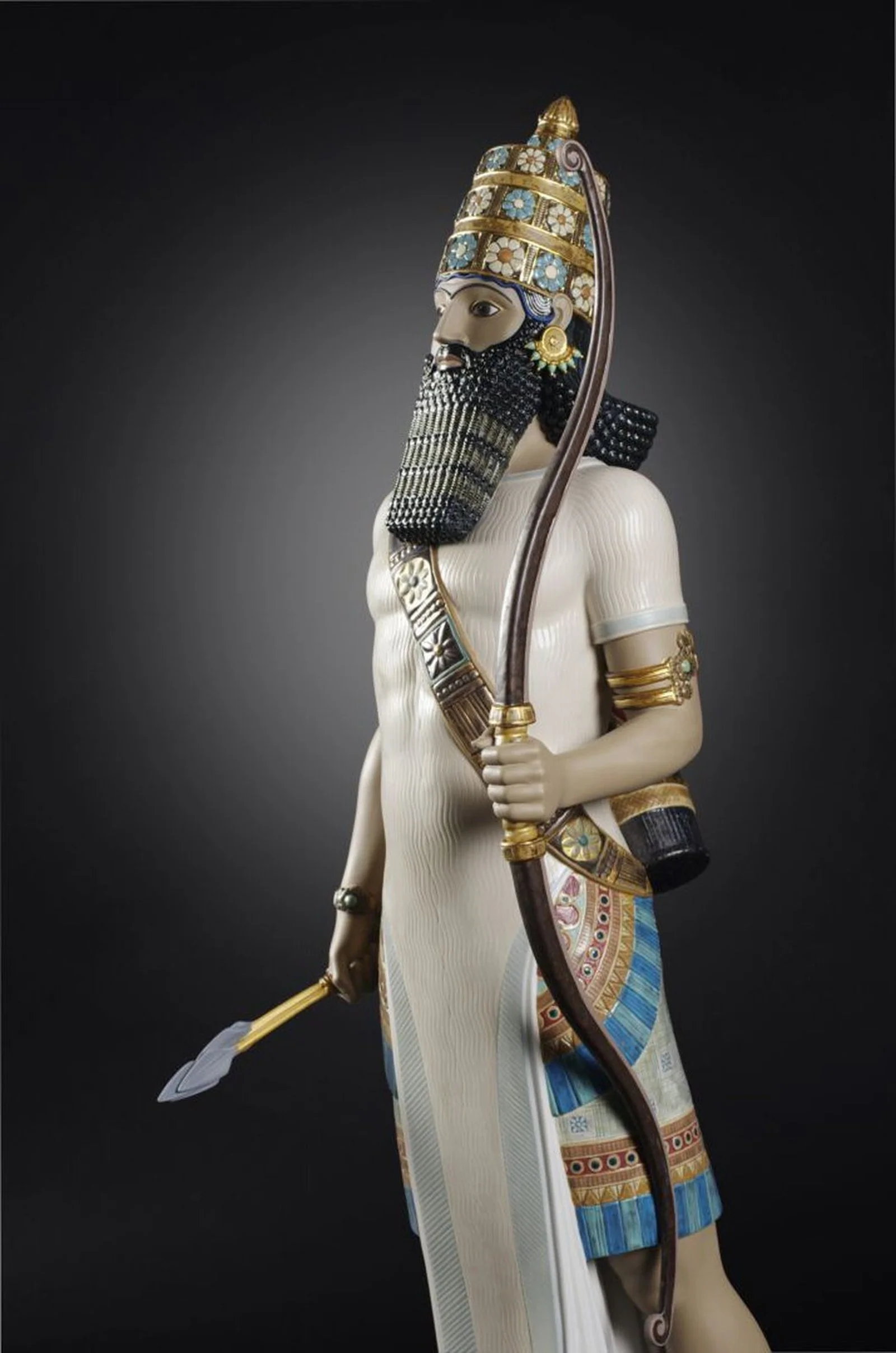 Lladro Assyrian Archer Sculpture - Limited Edition - Image 3