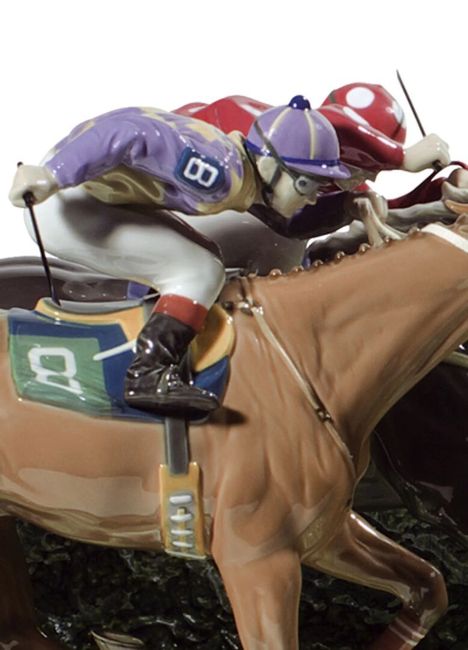Lladro At The DerBy Horses Sculpture Limited Edition - Image 2