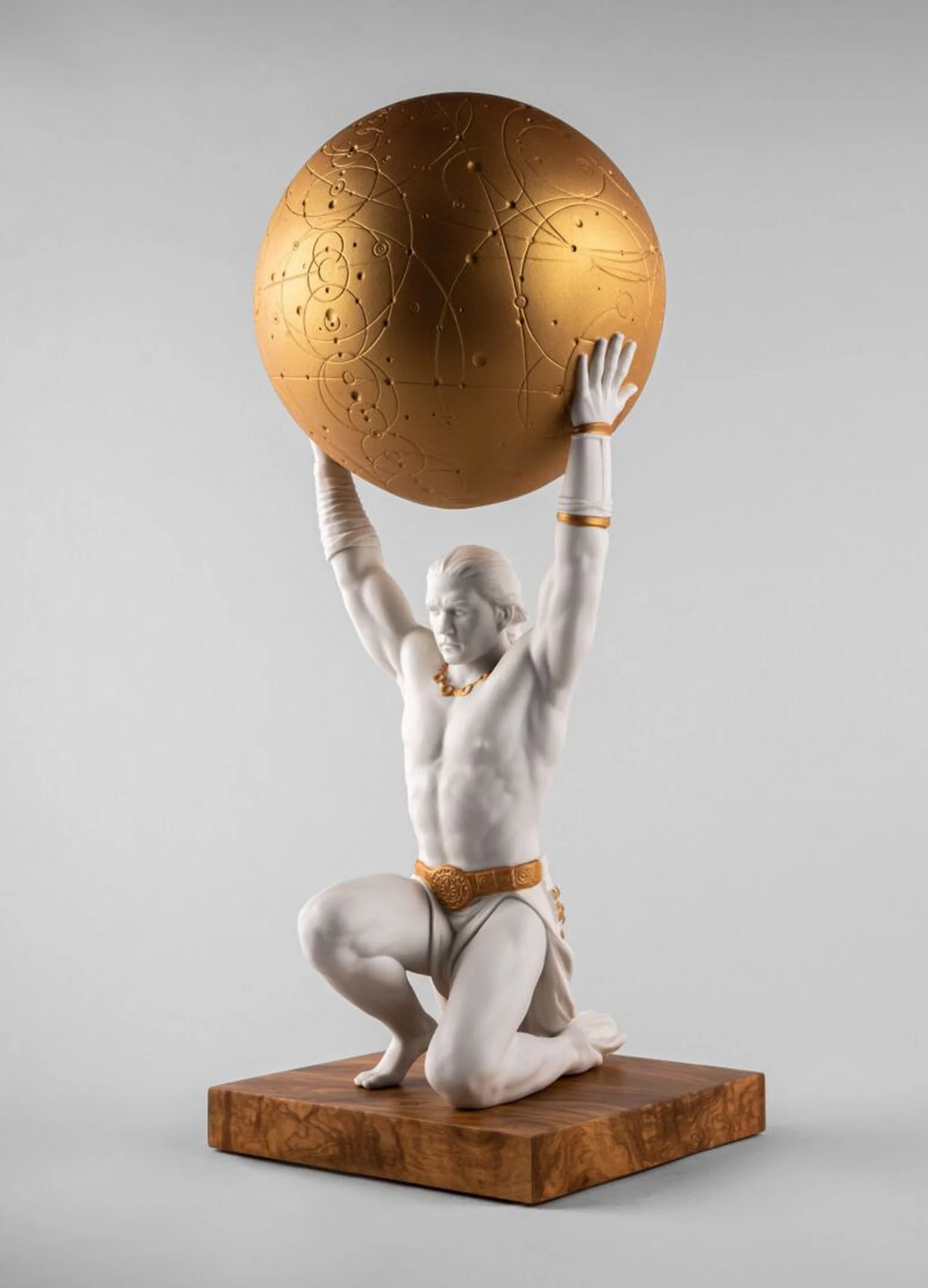 Lladro Atlas Figurine - Image 3