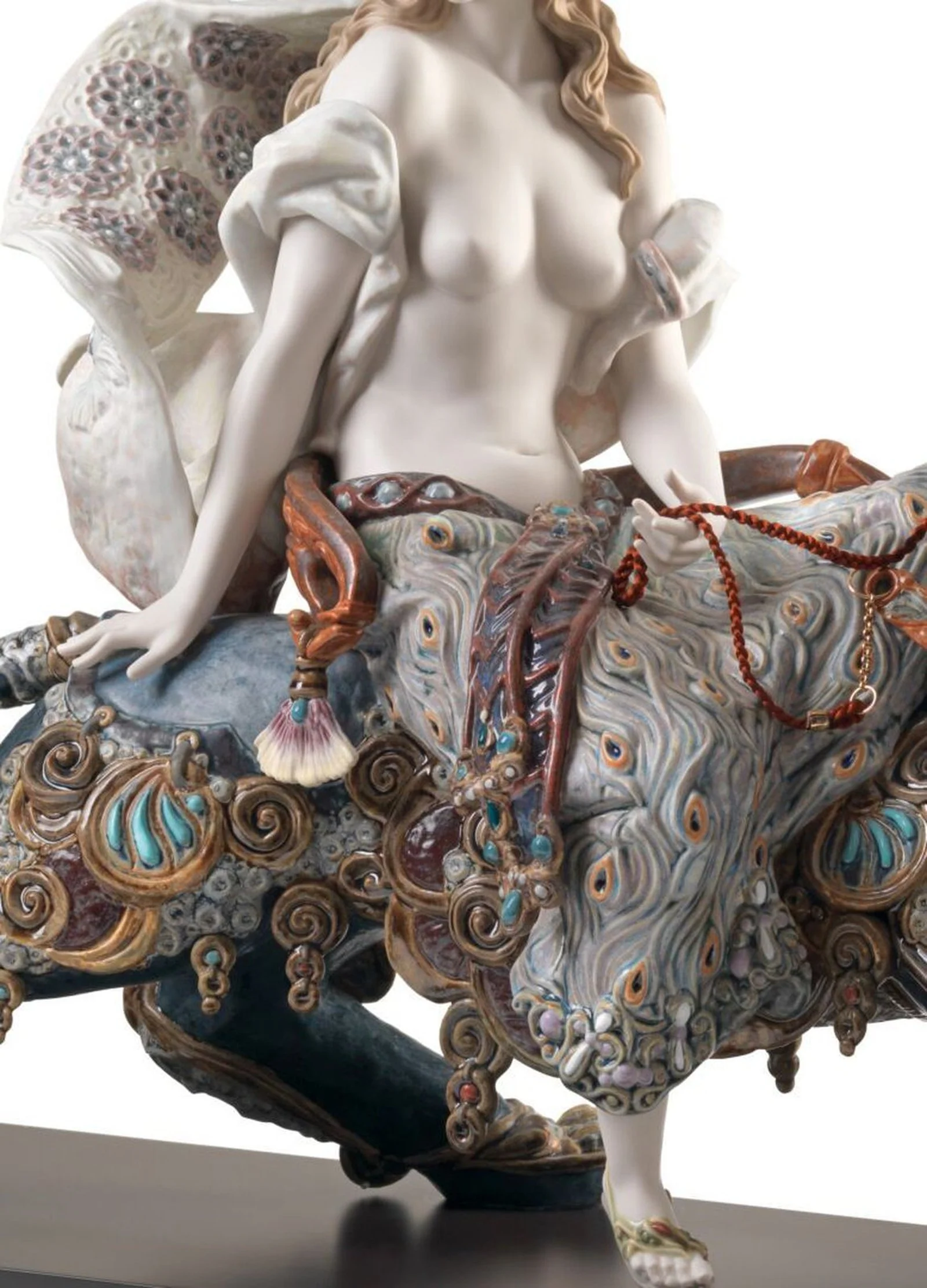 Lladro Bacchante on A Panther Woman Sculpture - Limited Edition - Image 2