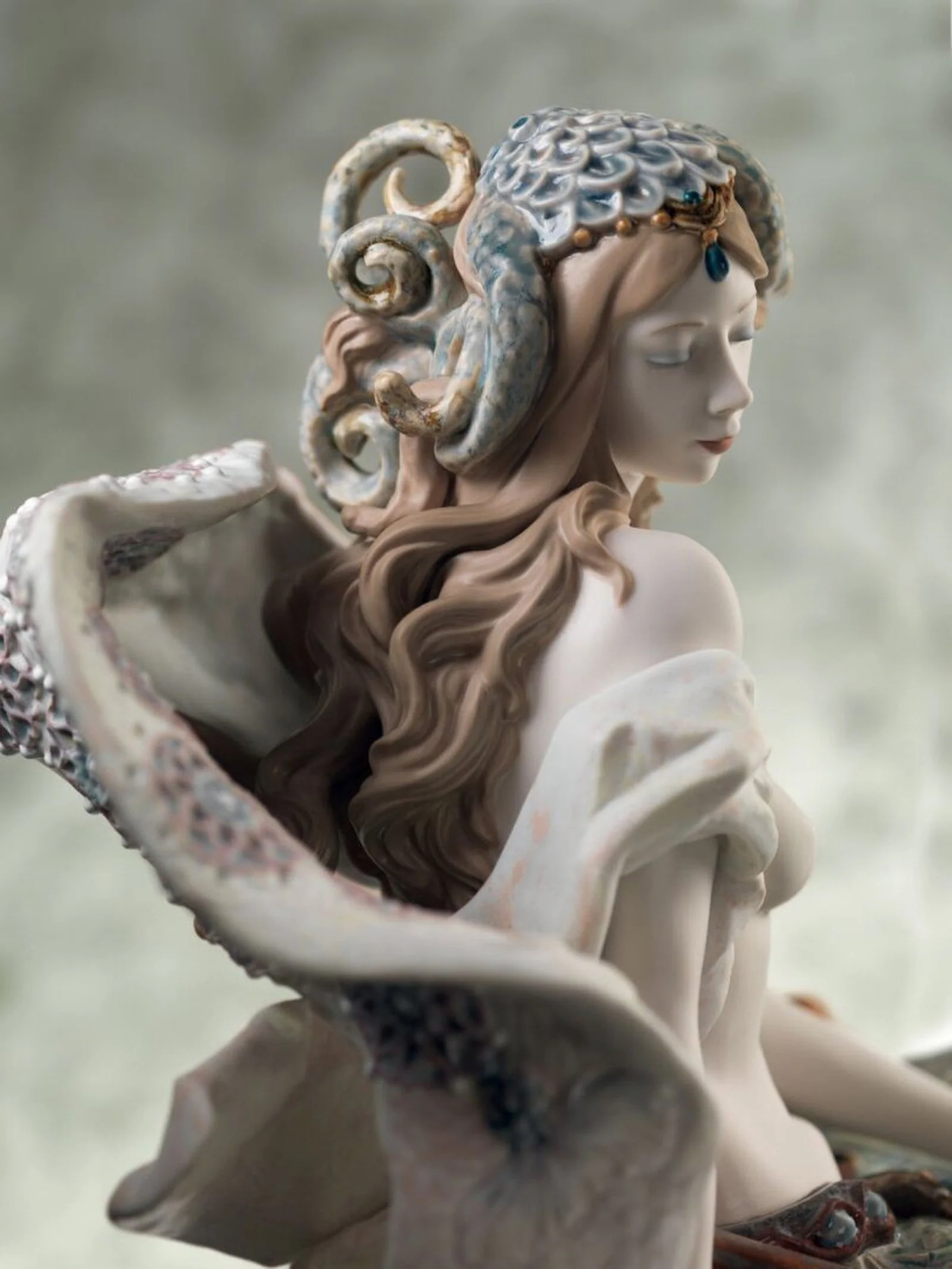 Lladro Bacchante on A Panther Woman Sculpture - Limited Edition - Image 5
