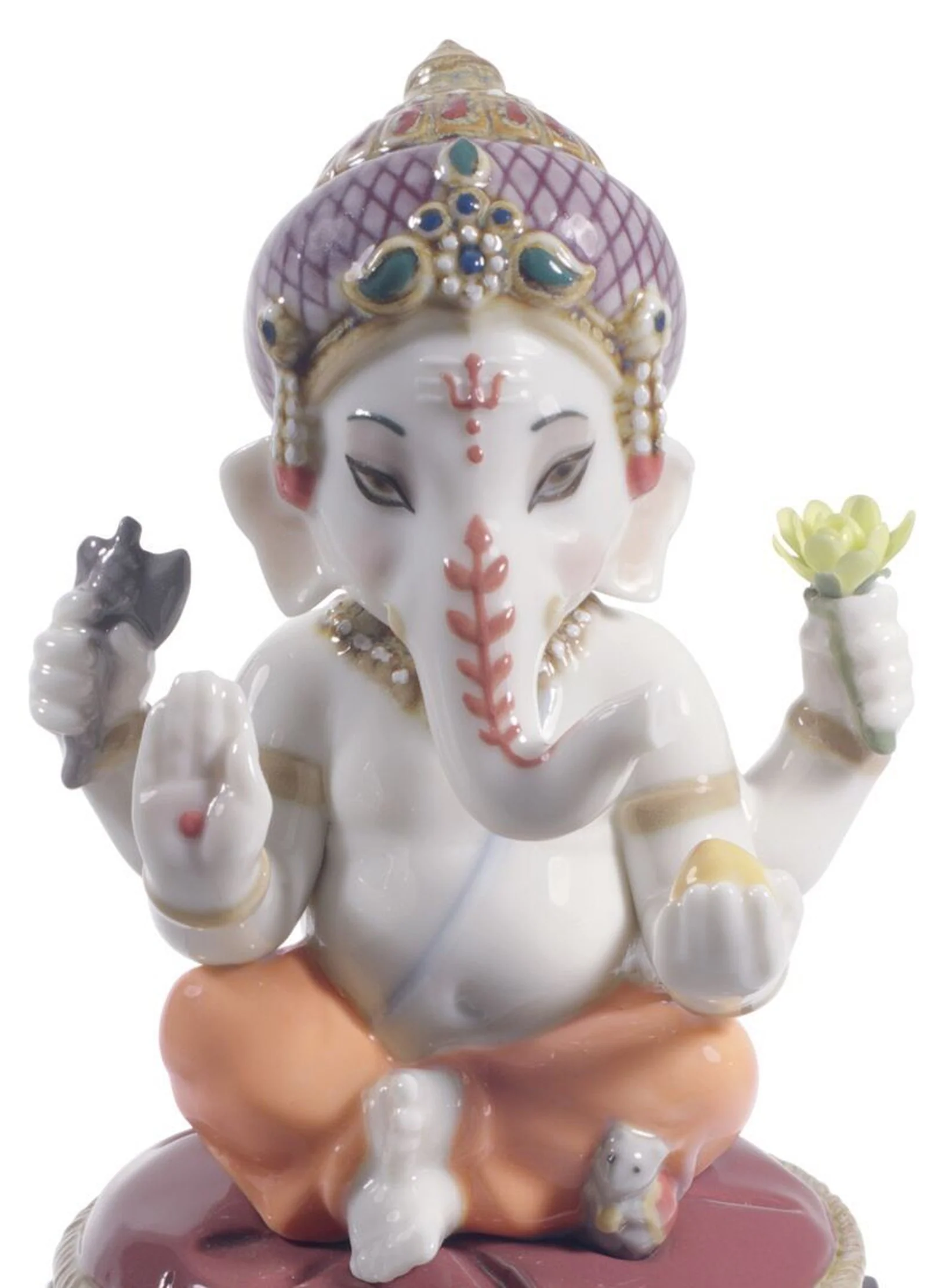 Lladro Bal Ganesha Figurine - Image 2