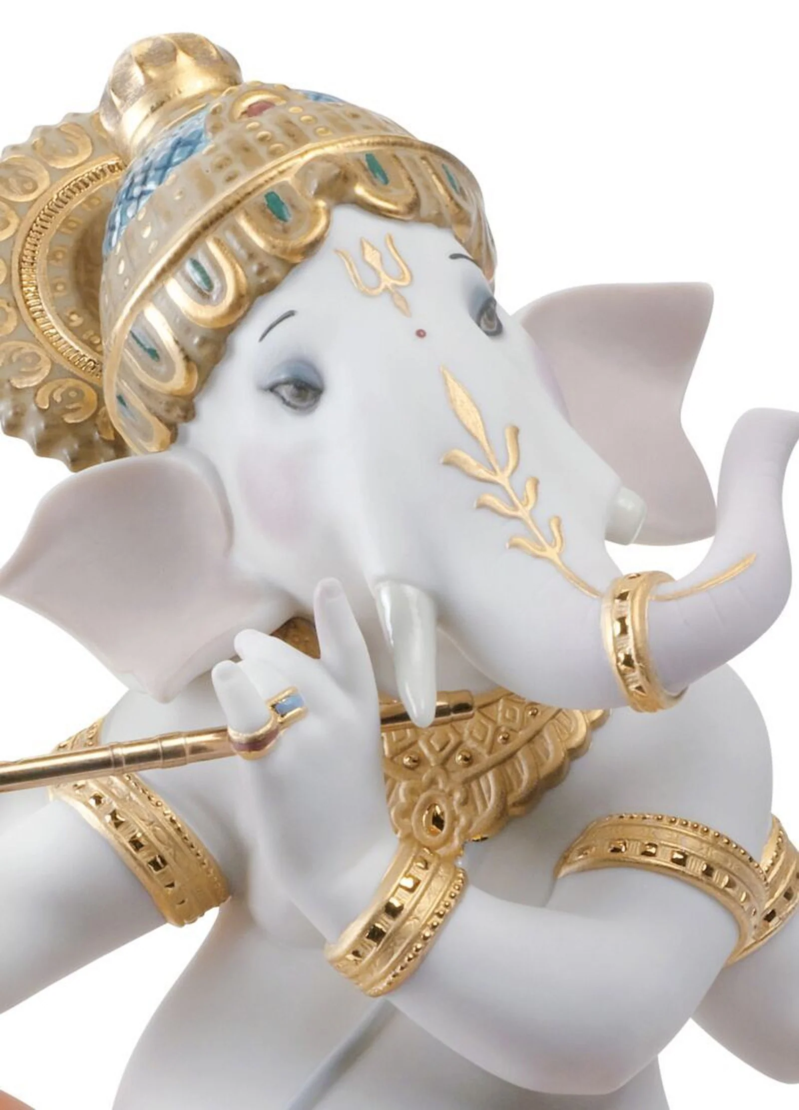 Lladro Bansuri Ganesha Figurine Limited Edition - Image 3