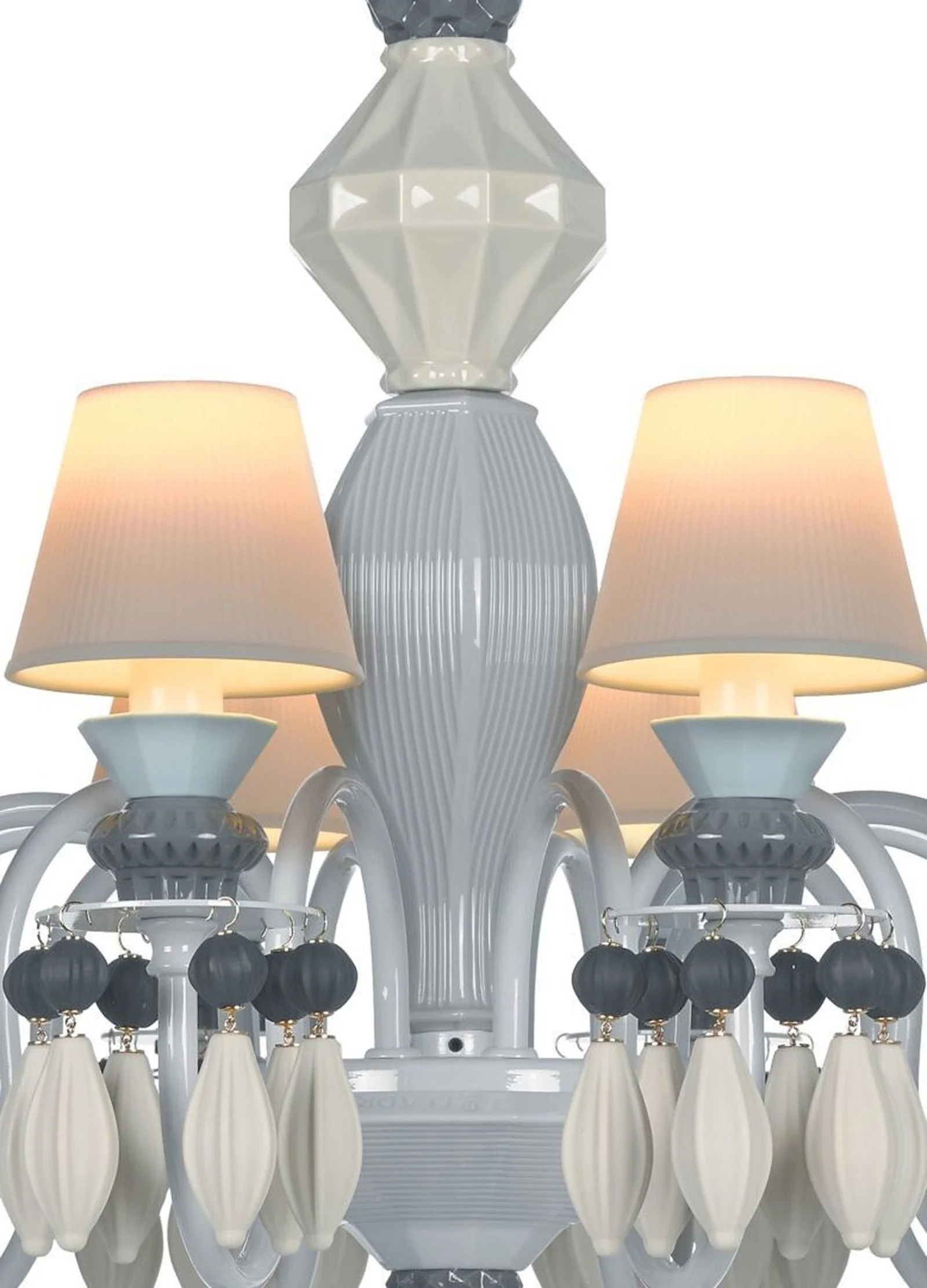 Lladro Belle De Nuit 12 Lights Chandelier (US) - Image 10