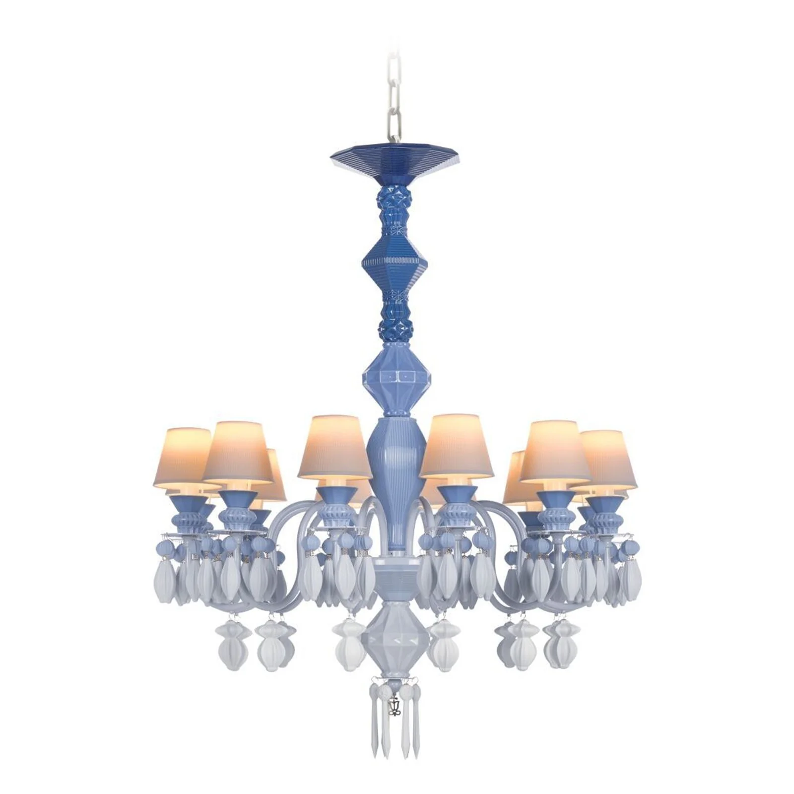 Lladro Belle De Nuit 12 Lights Chandelier (US) - Image 11