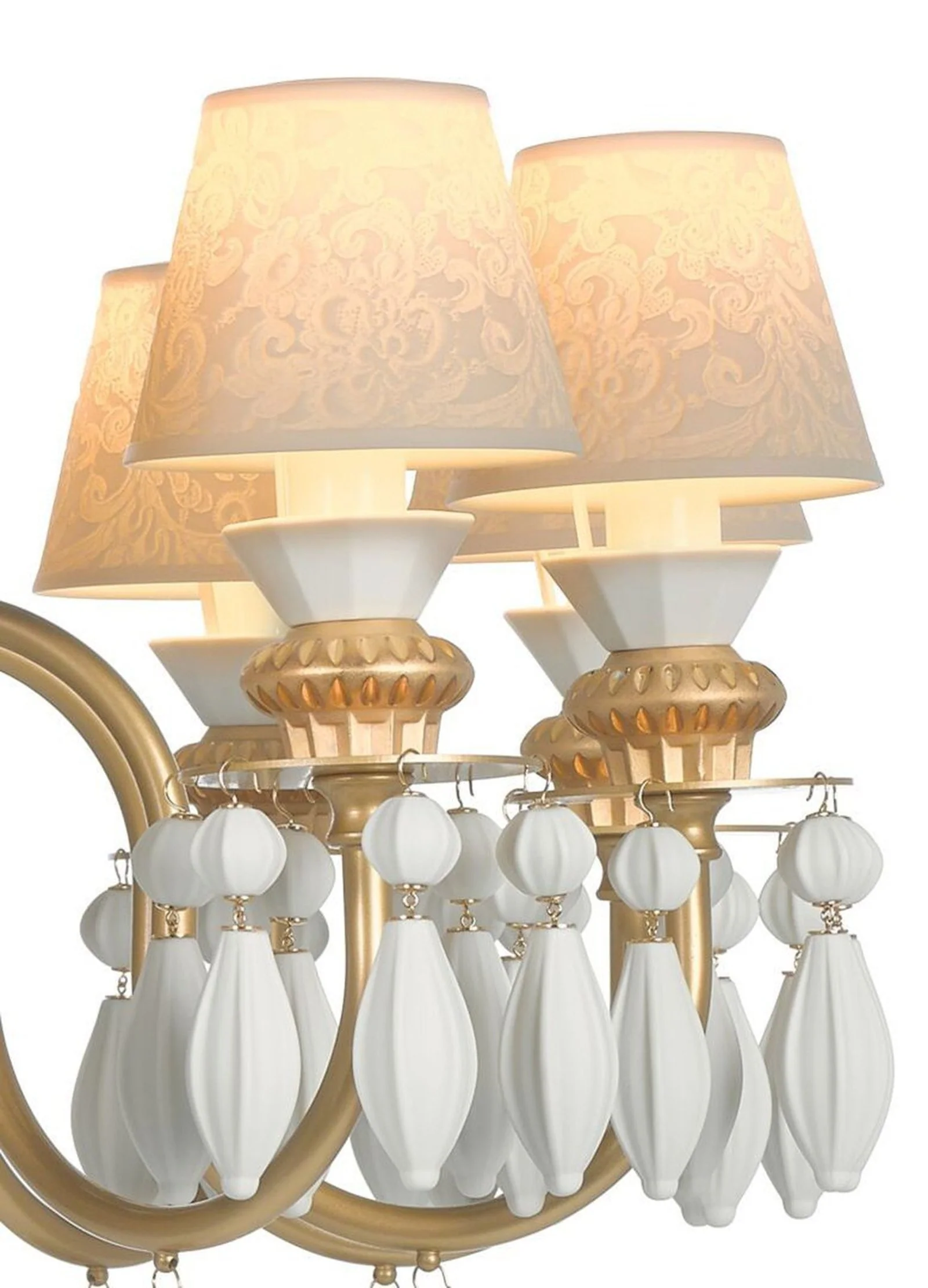 Lladro Belle De Nuit 12 Lights Chandelier (US) - Image 17