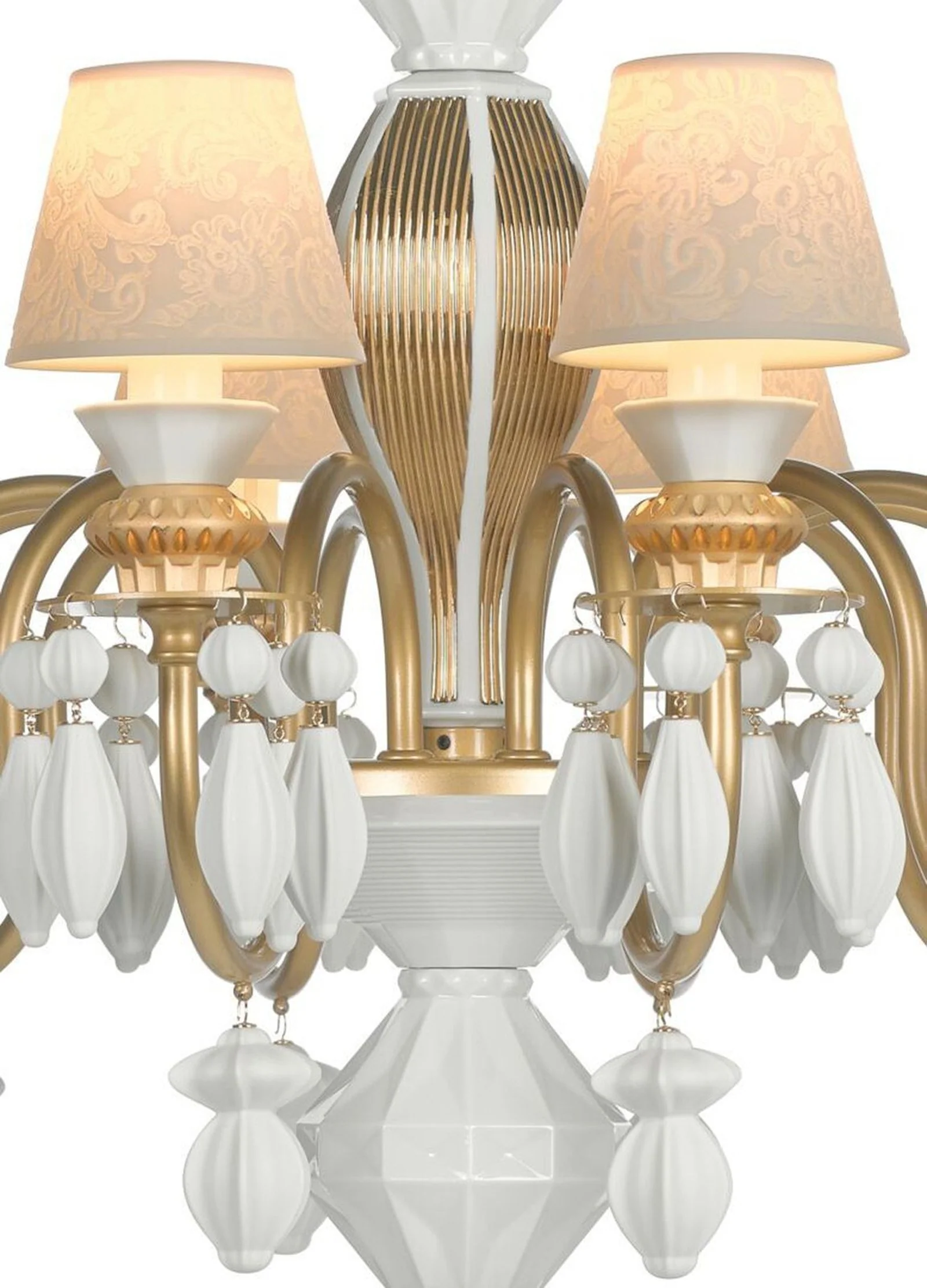 Lladro Belle De Nuit 12 Lights Chandelier (US) - Image 19