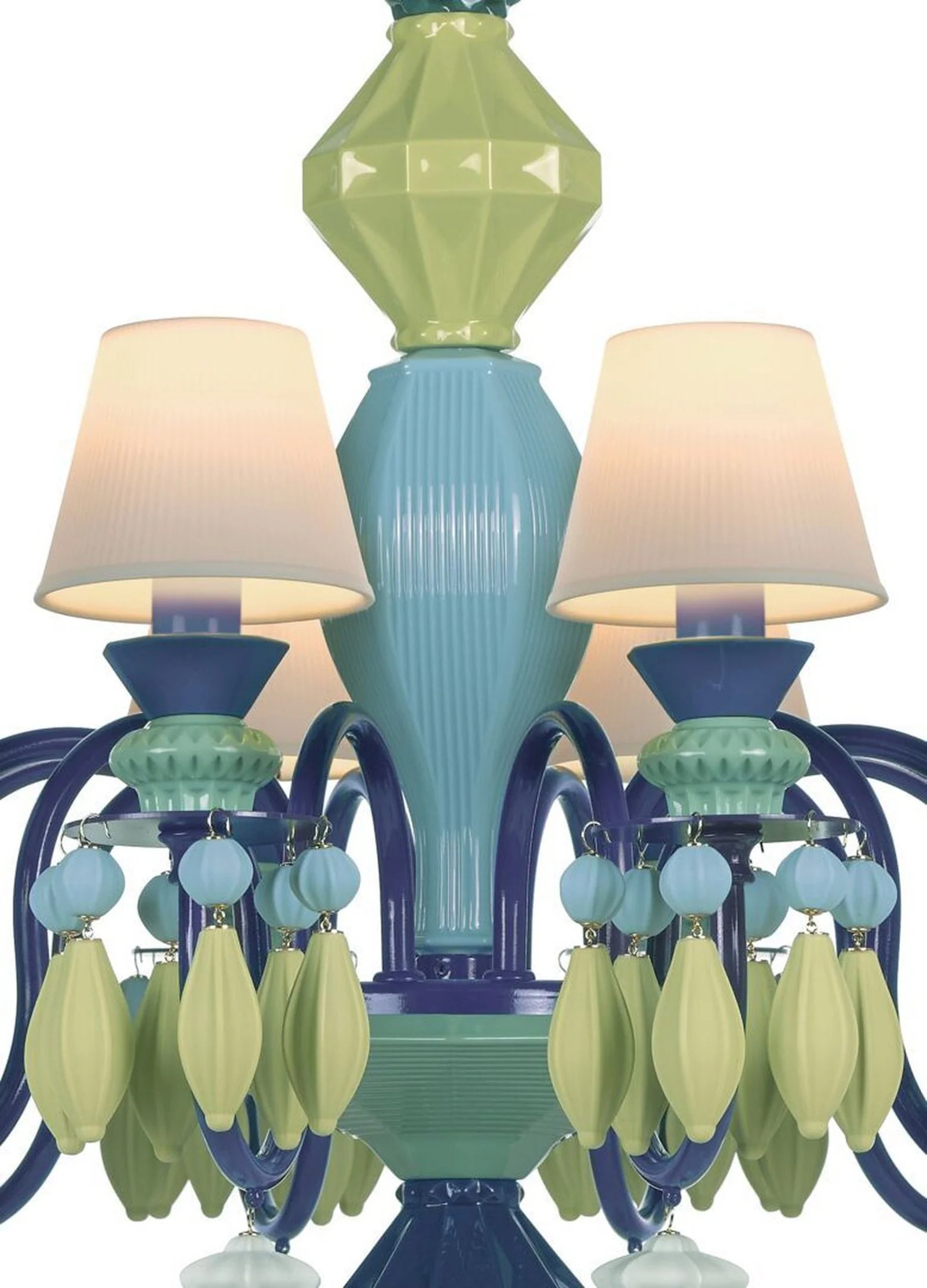 Lladro Belle De Nuit 12 Lights Chandelier (US) - Image 24