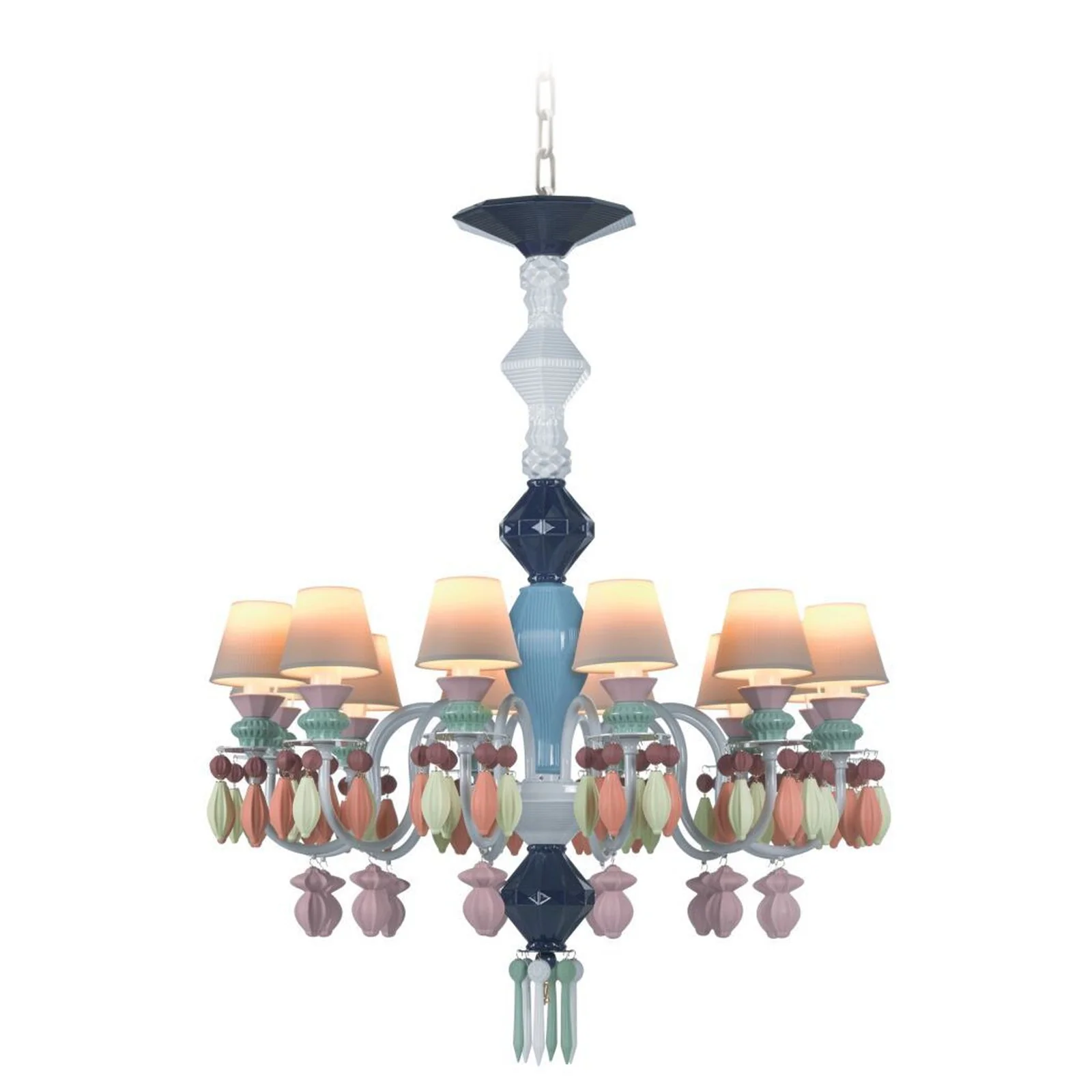 Lladro Belle De Nuit 12 Lights Chandelier (US) - Image 26
