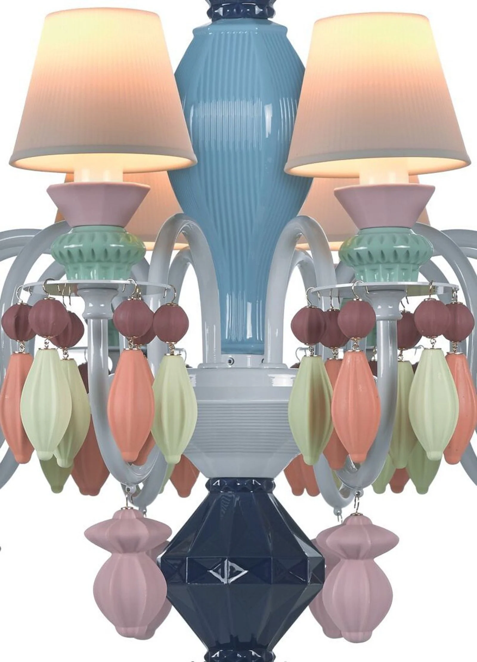 Lladro Belle De Nuit 12 Lights Chandelier (US) - Image 28