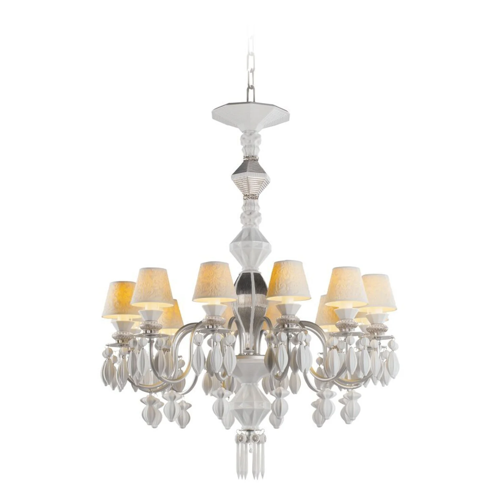 Lladro Belle De Nuit 12 Lights Chandelier (US) - Image 36