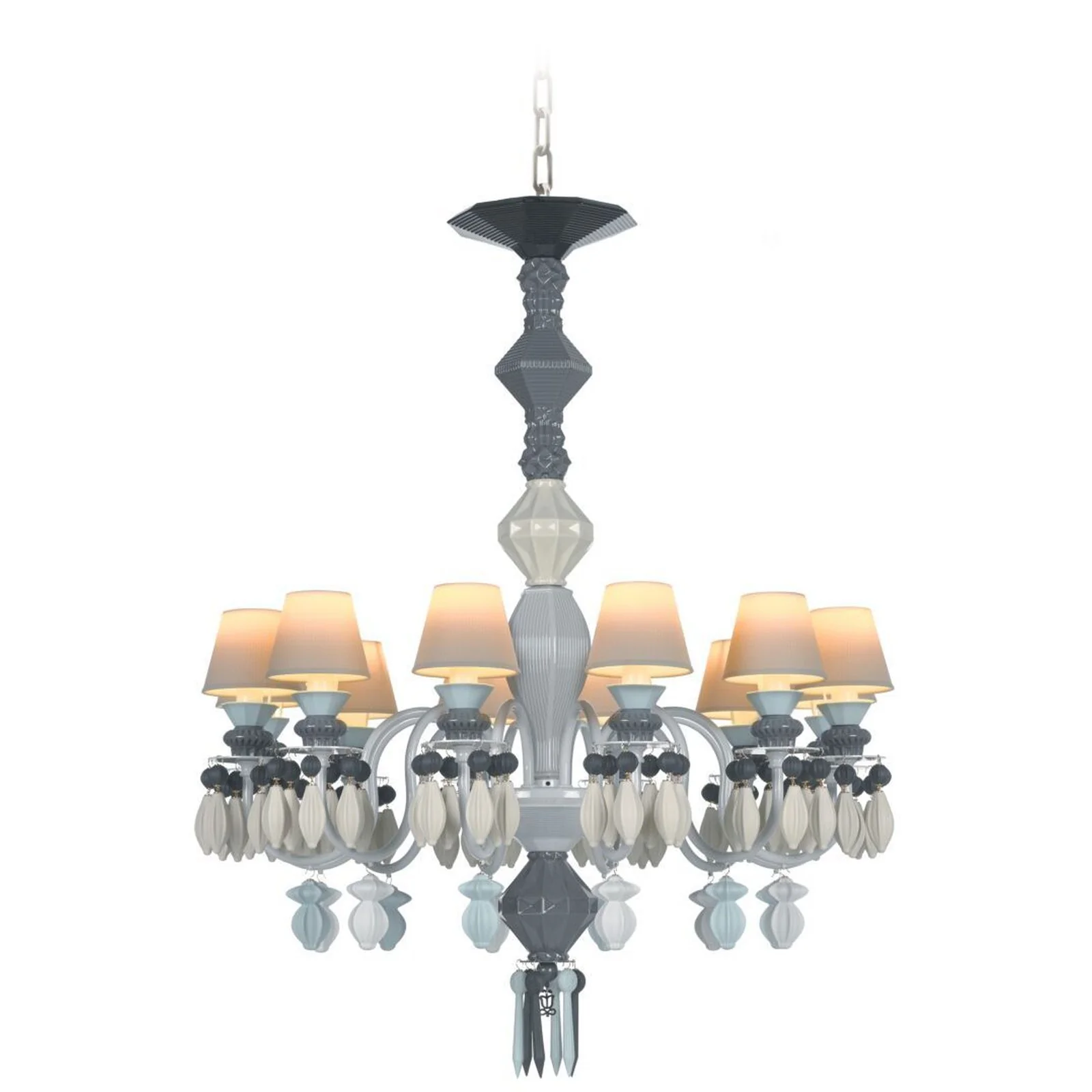 Lladro Belle De Nuit 12 Lights Chandelier (US) - Image 6