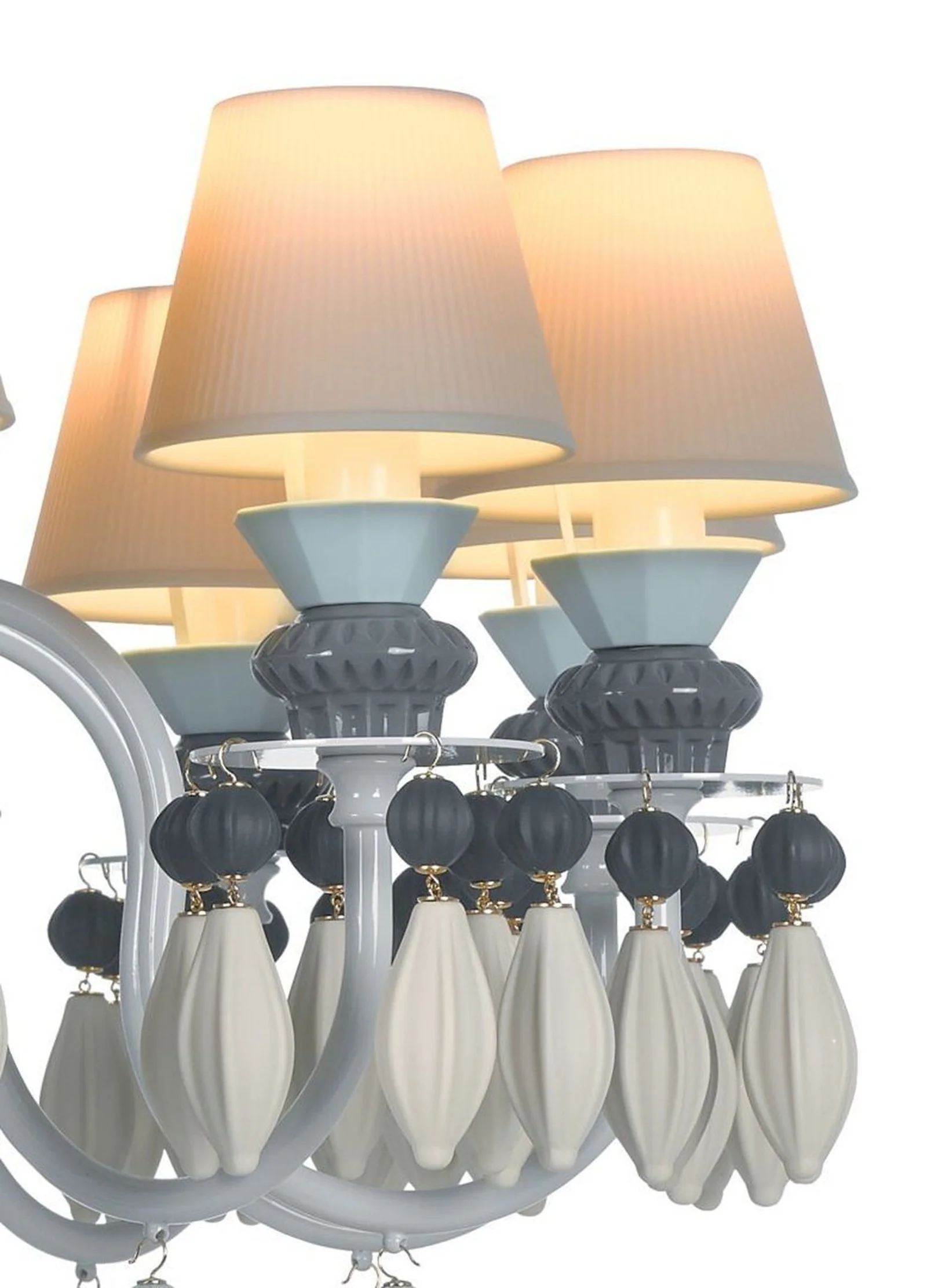 Lladro Belle De Nuit 12 Lights Chandelier (US) - Image 7