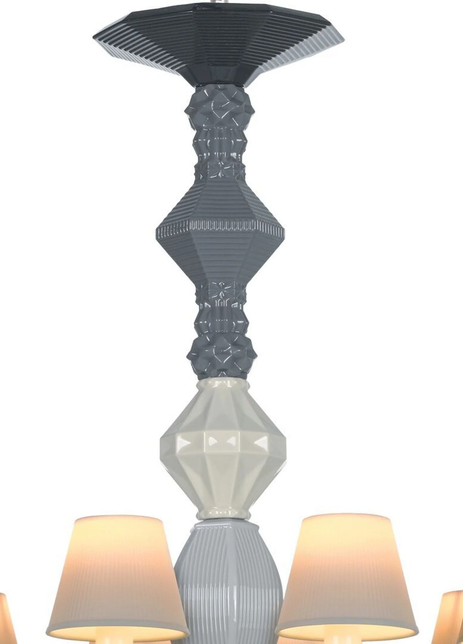 Lladro Belle De Nuit 12 Lights Chandelier (US) - Image 8