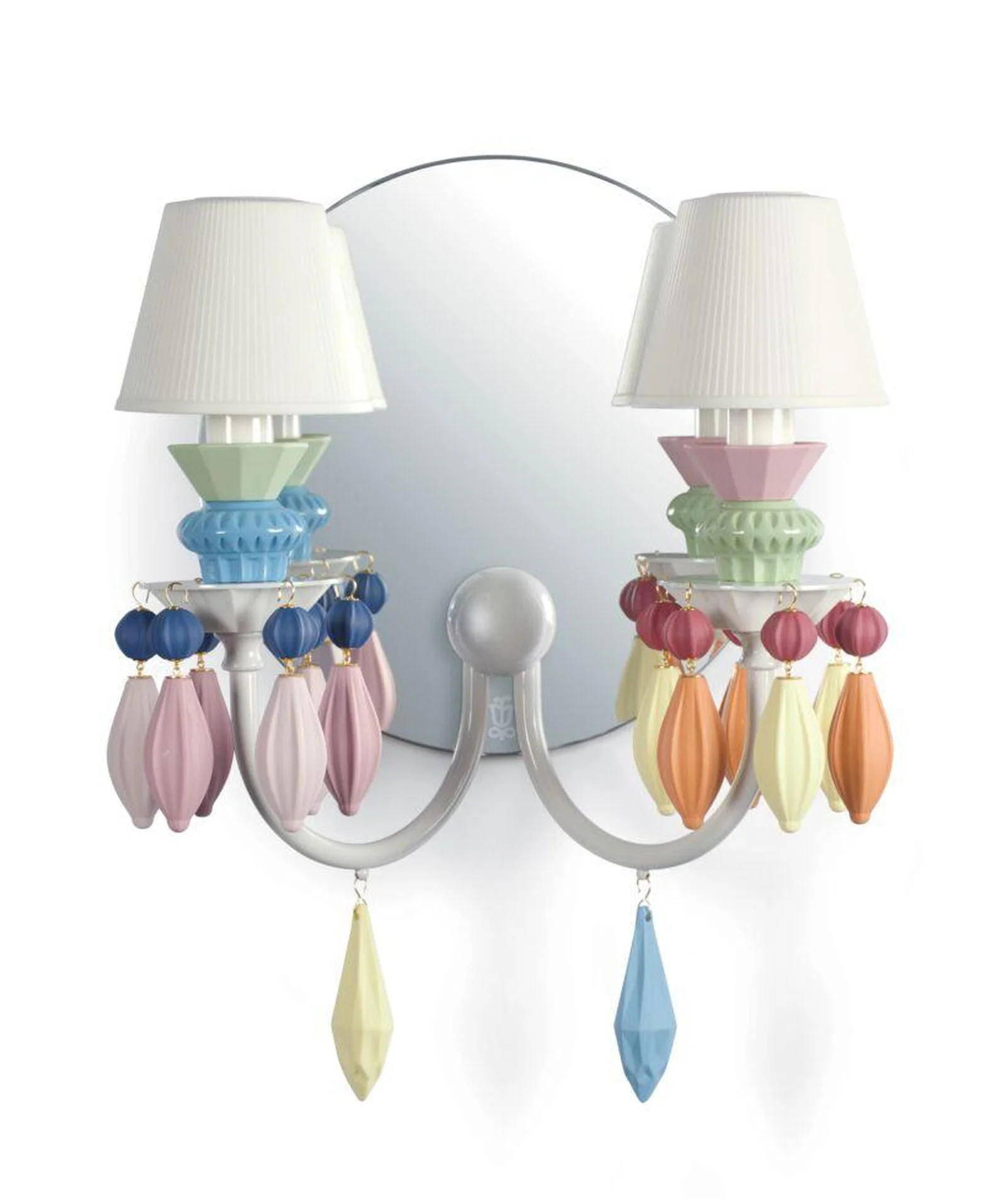 Lladro Belle De Nuit 2 Lights Wall Sconce (US) - Image 2