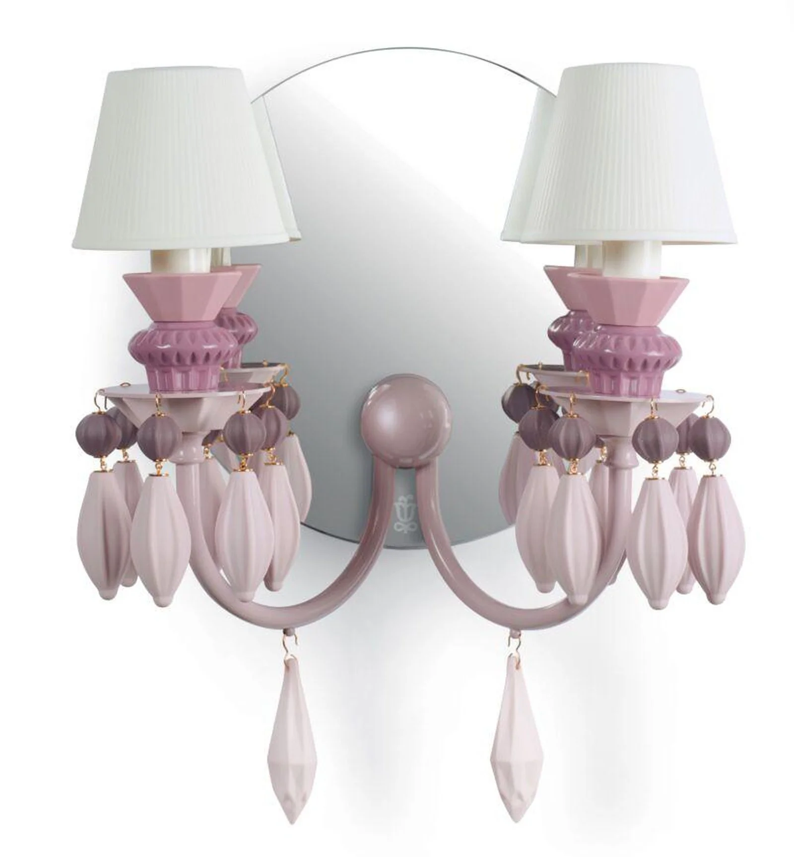 Lladro Belle De Nuit 2 Lights Wall Sconce (US) - Image 3