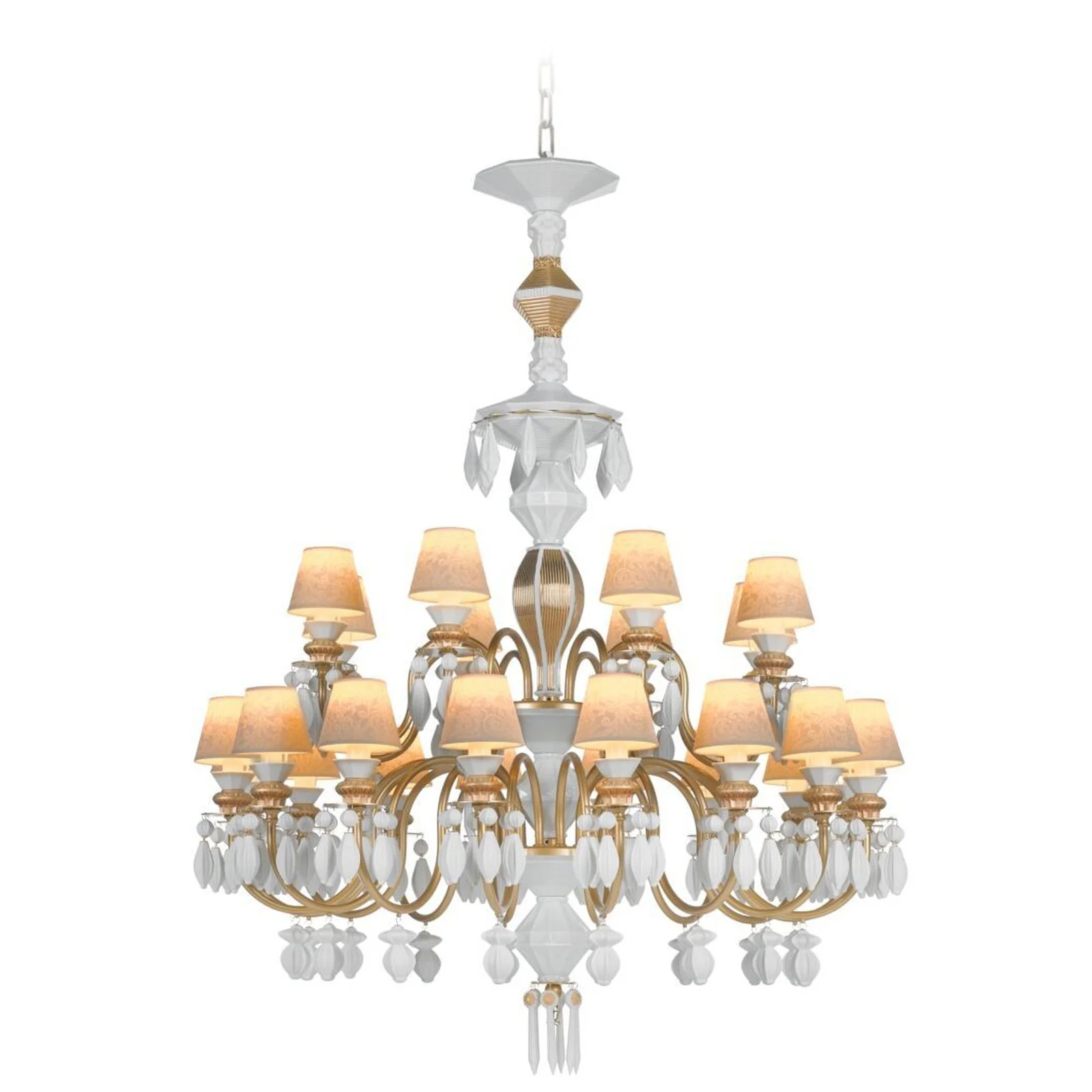 Lladro Belle De Nuit 24 Lights Chandelier (US) - Image 12