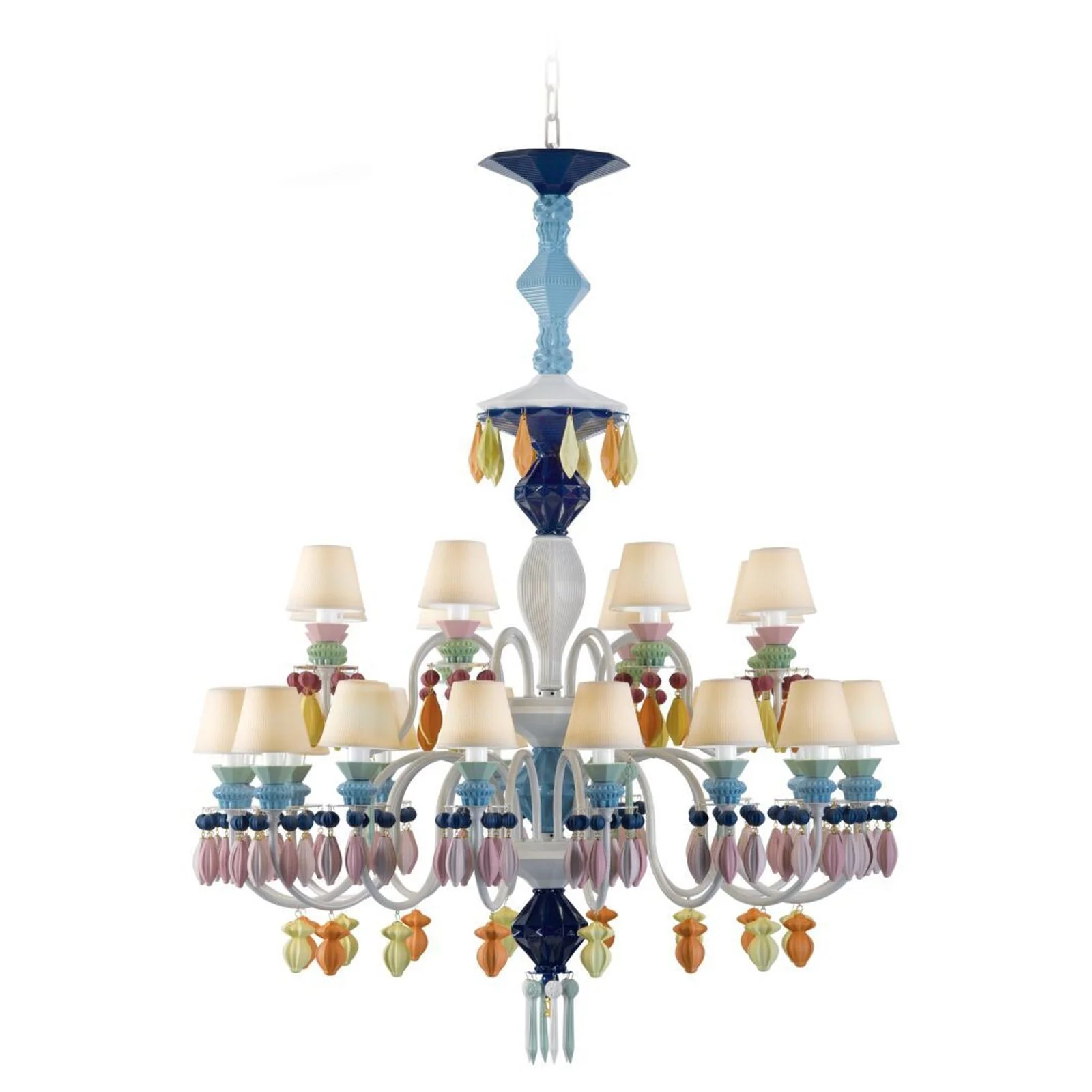 Lladro Belle De Nuit 24 Lights Chandelier (US) - Image 17