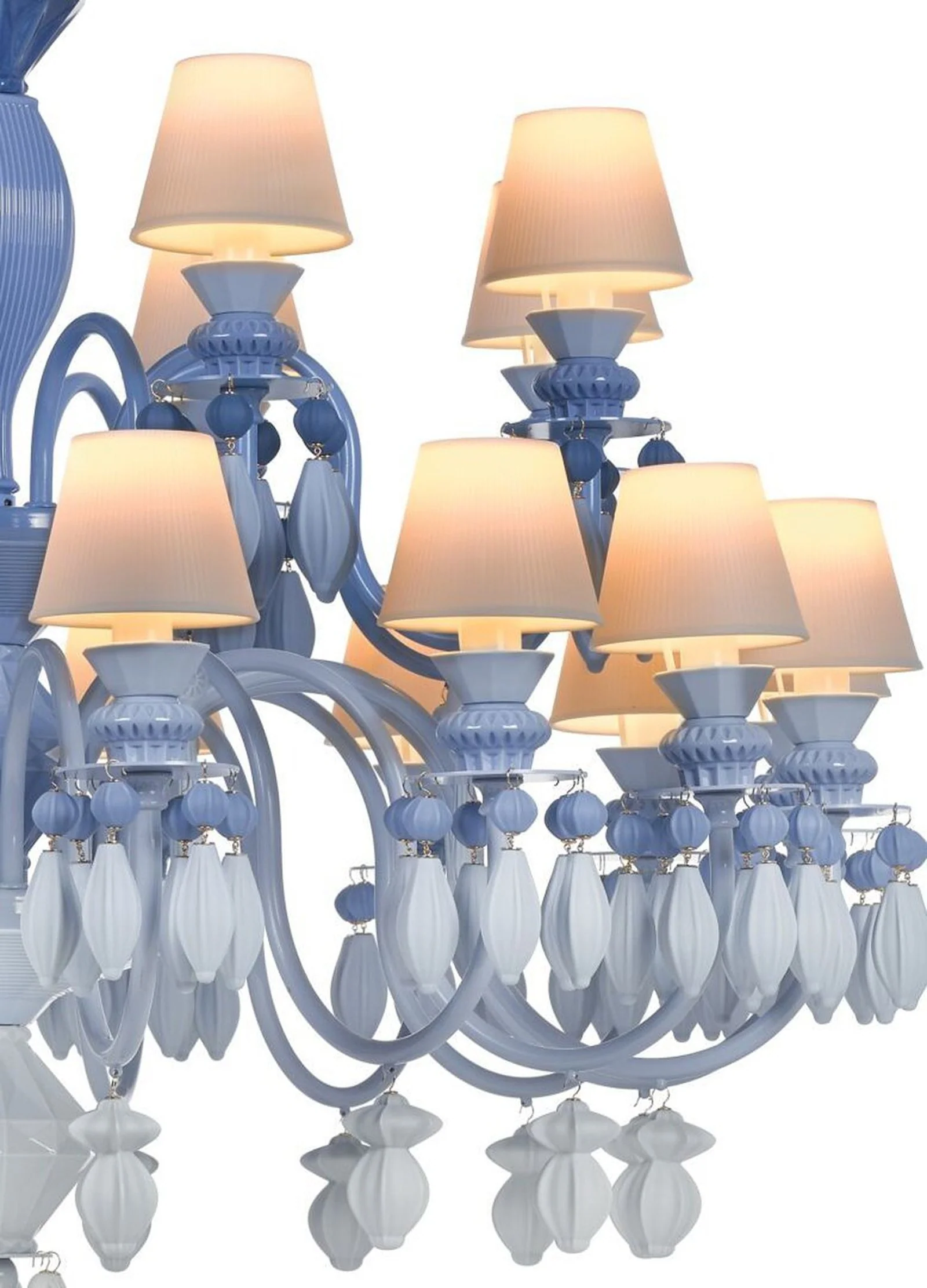 Lladro Belle De Nuit 24 Lights Chandelier (US) - Image 8