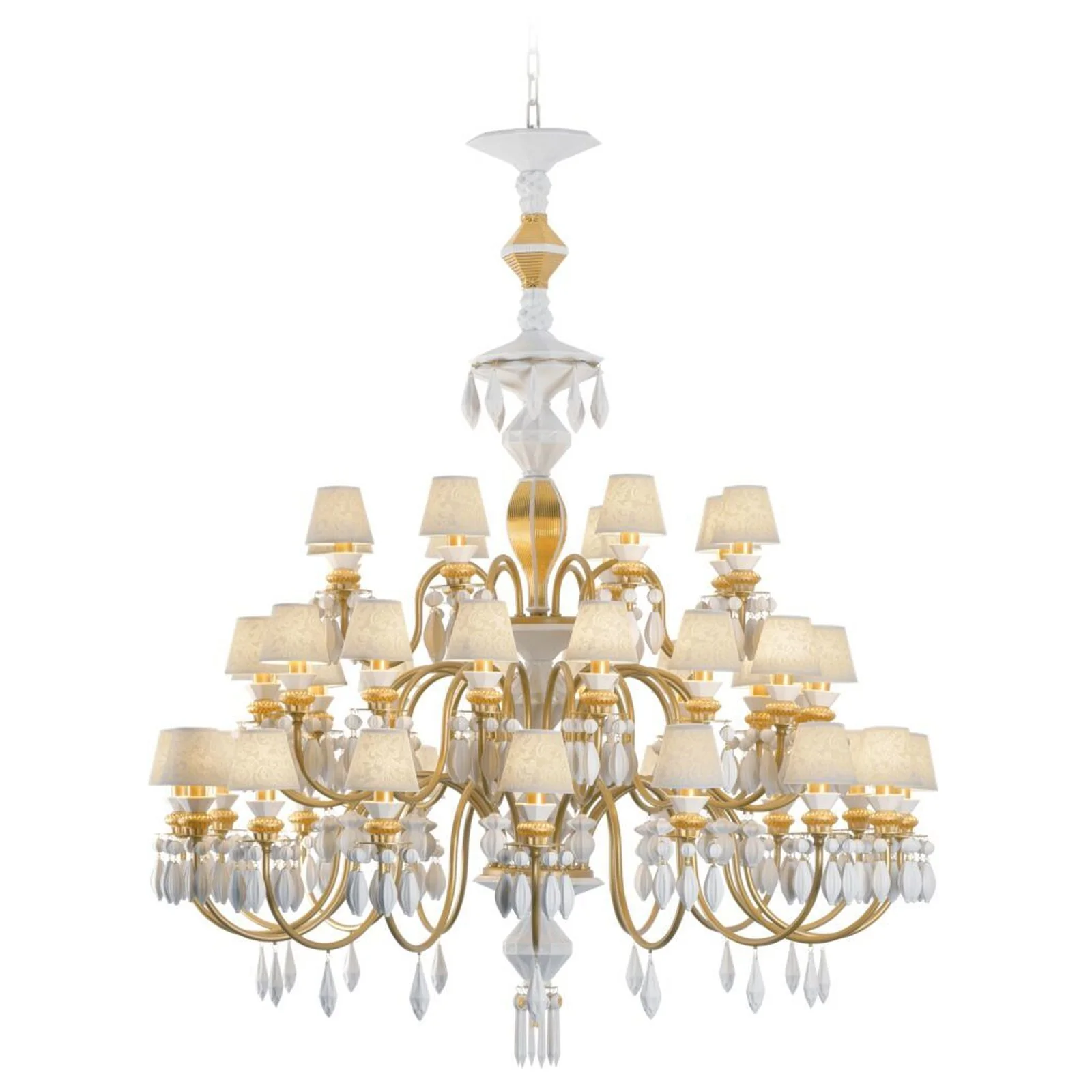 Lladro Belle De Nuit 40 Lights Chandelier (US) - Image 11
