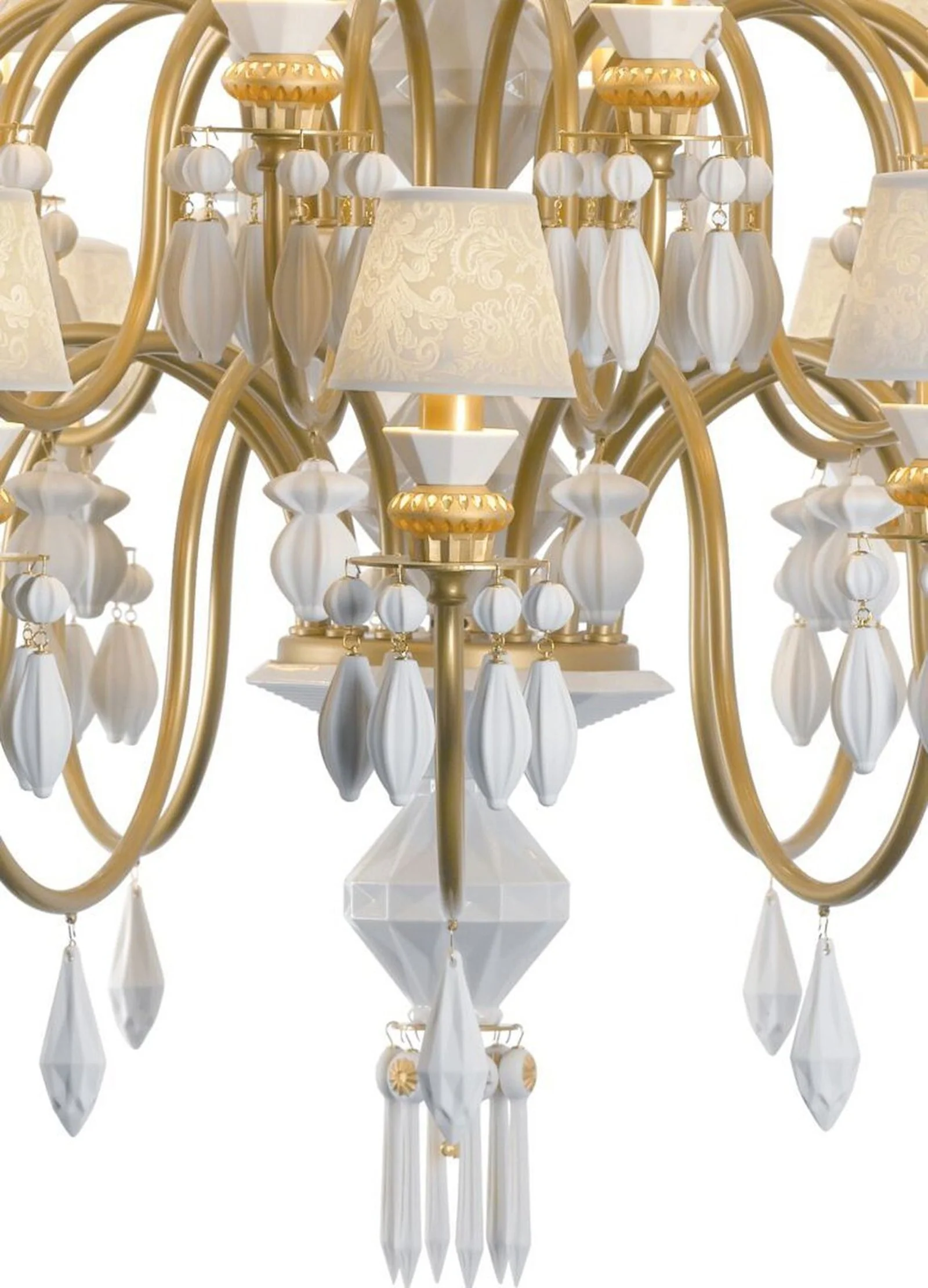 Lladro Belle De Nuit 40 Lights Chandelier (US) - Image 12